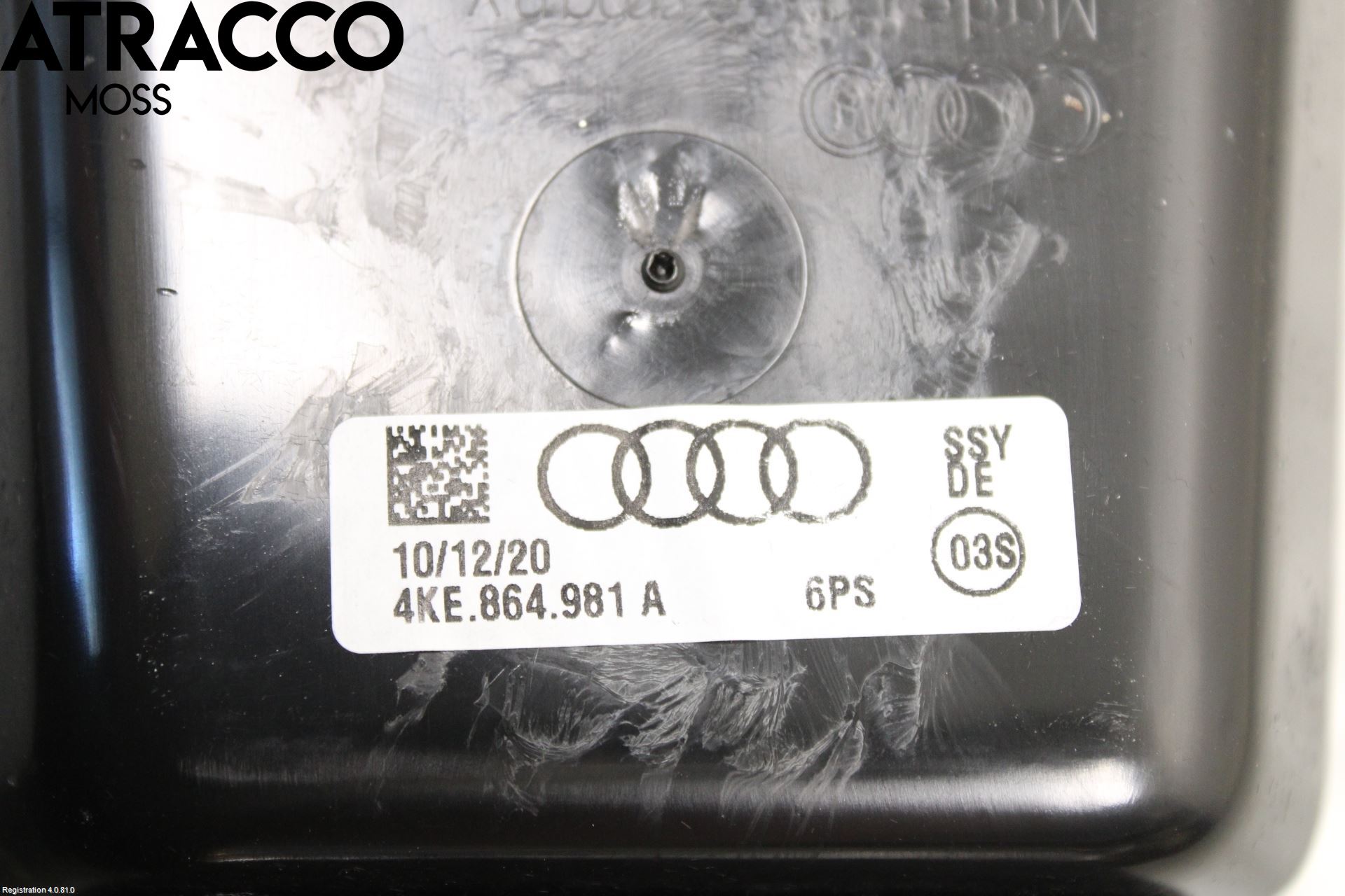 Audi E-TRON, S GE 19- Instrumentbräda Förvaringsfack
