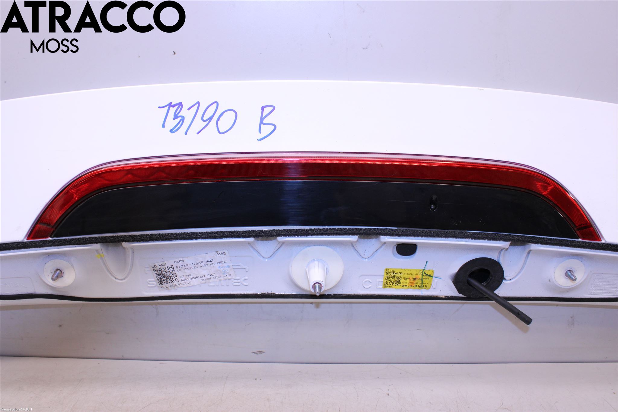 Kia CEED/CEED SW 19- Spoiler Baklucka