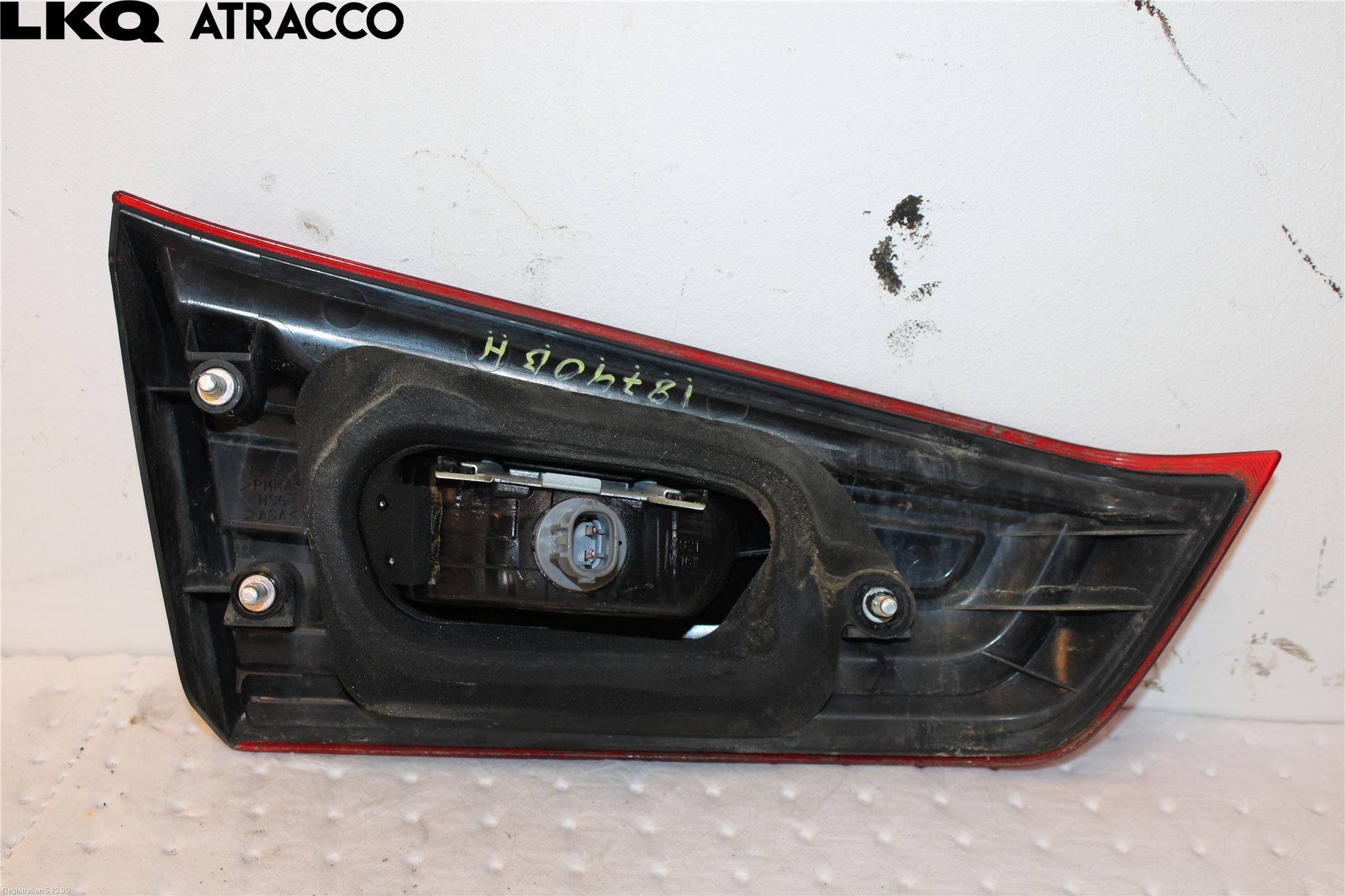Mitsubishi ASX 10-22 Bakljus Lucka Hö