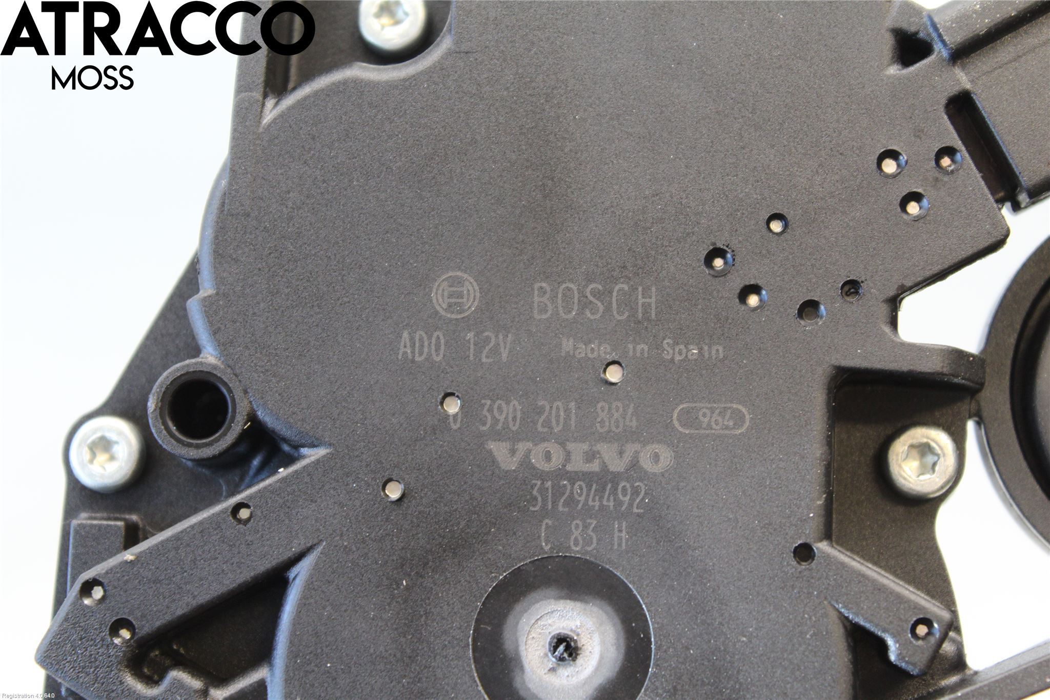 Volvo V60 11-13 Torkarmotor Baklucka
