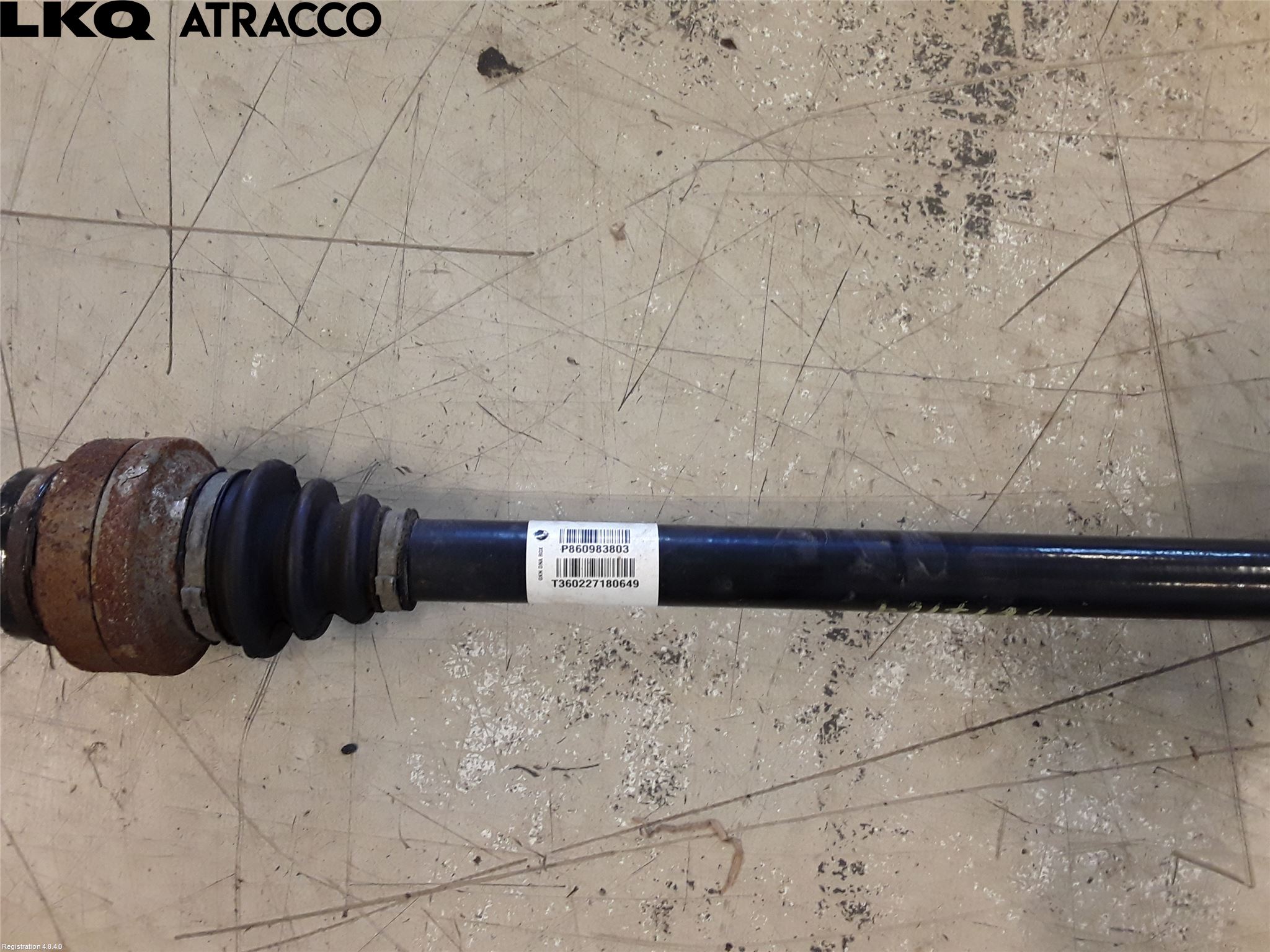 BMW X5 F15 13-18 Drivaxel Bak Höger