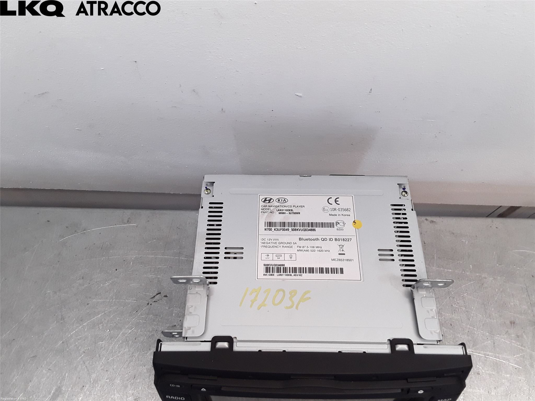 Kia SPORTAGE (SL) 11-15 Radio
