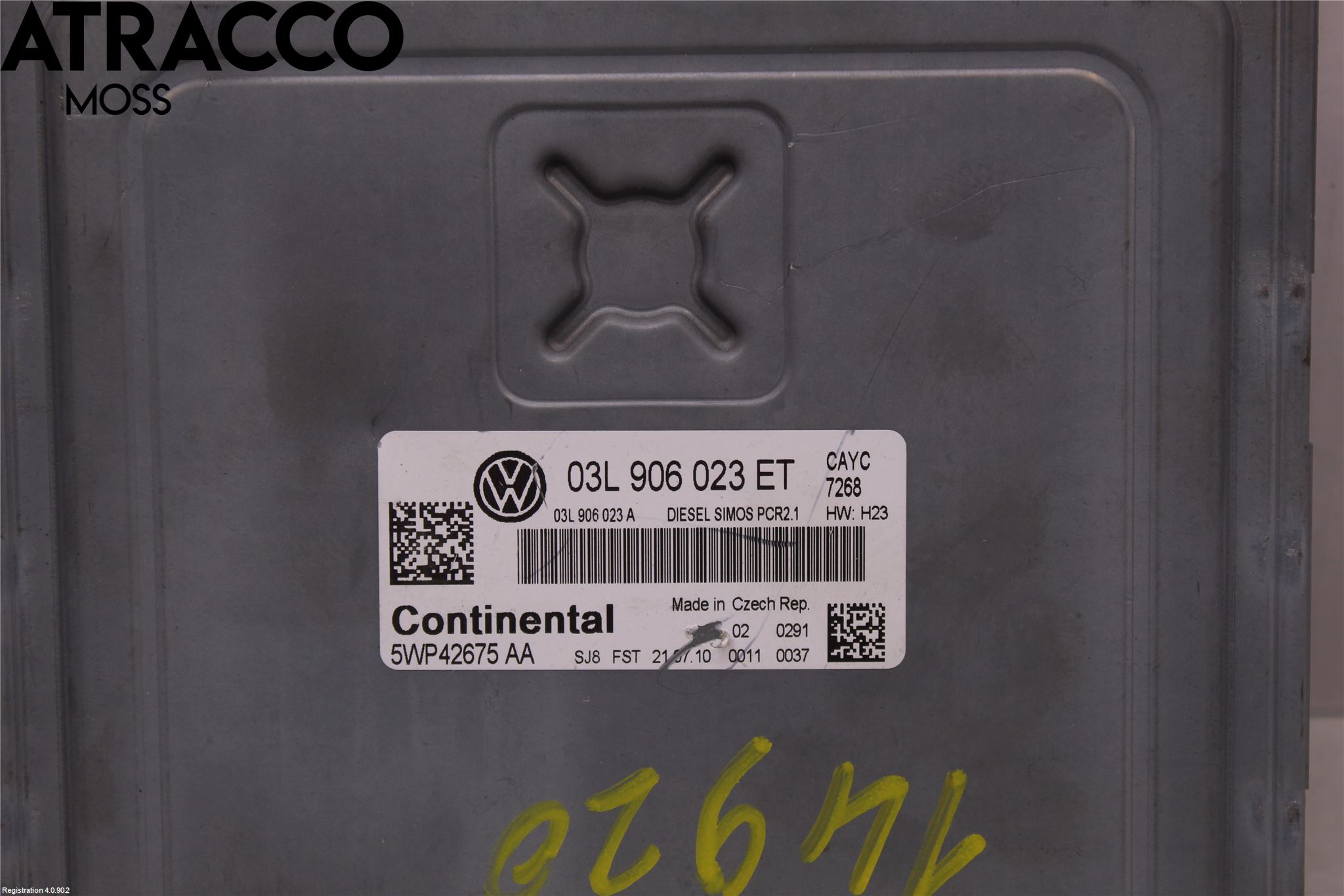 Volkswagen VW TOURAN 10-15 Styrenhet Insprut Bensin