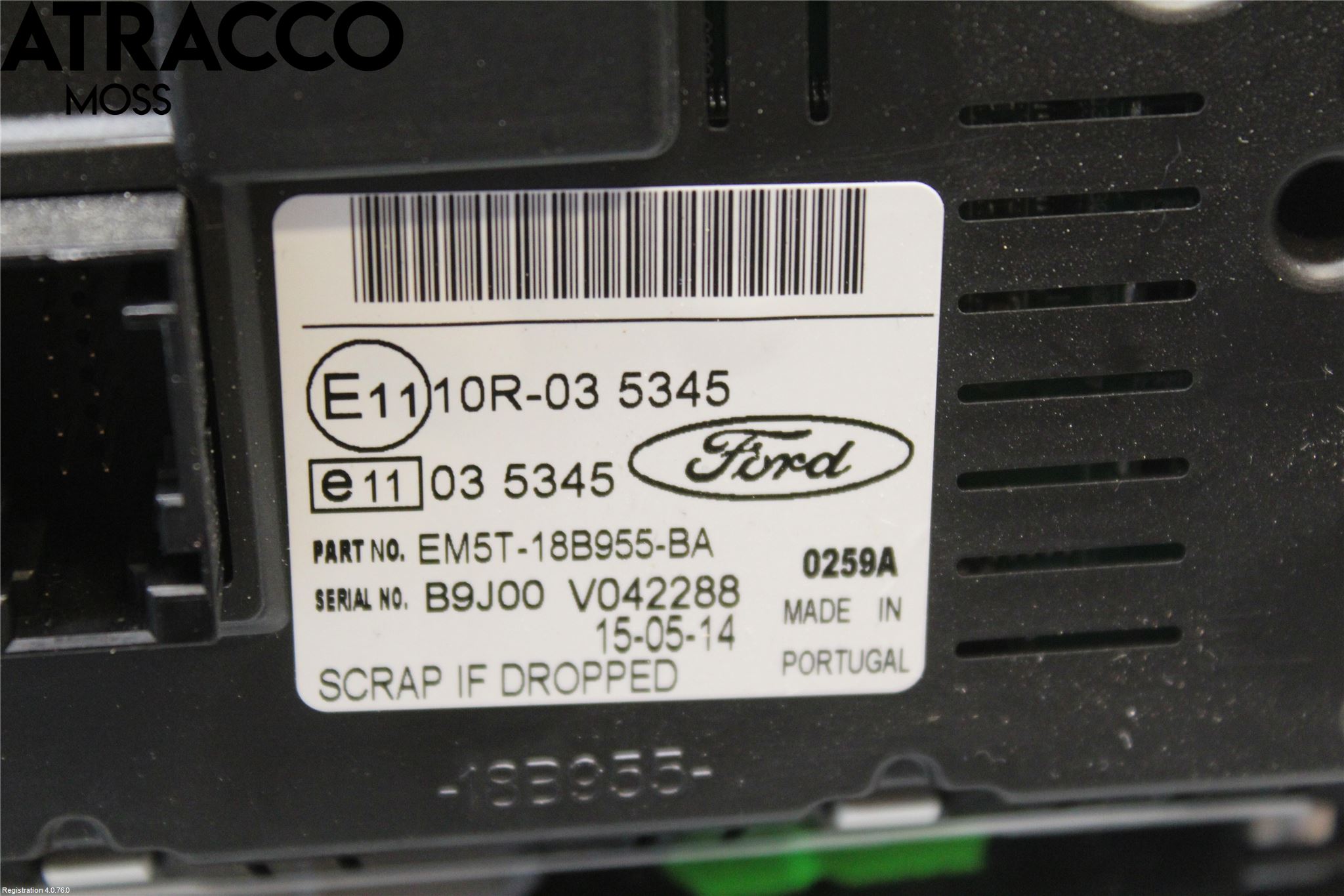 Ford TRANSIT/TOURNEO CONNECT 13-22 Cd Radio - Multimediapanel