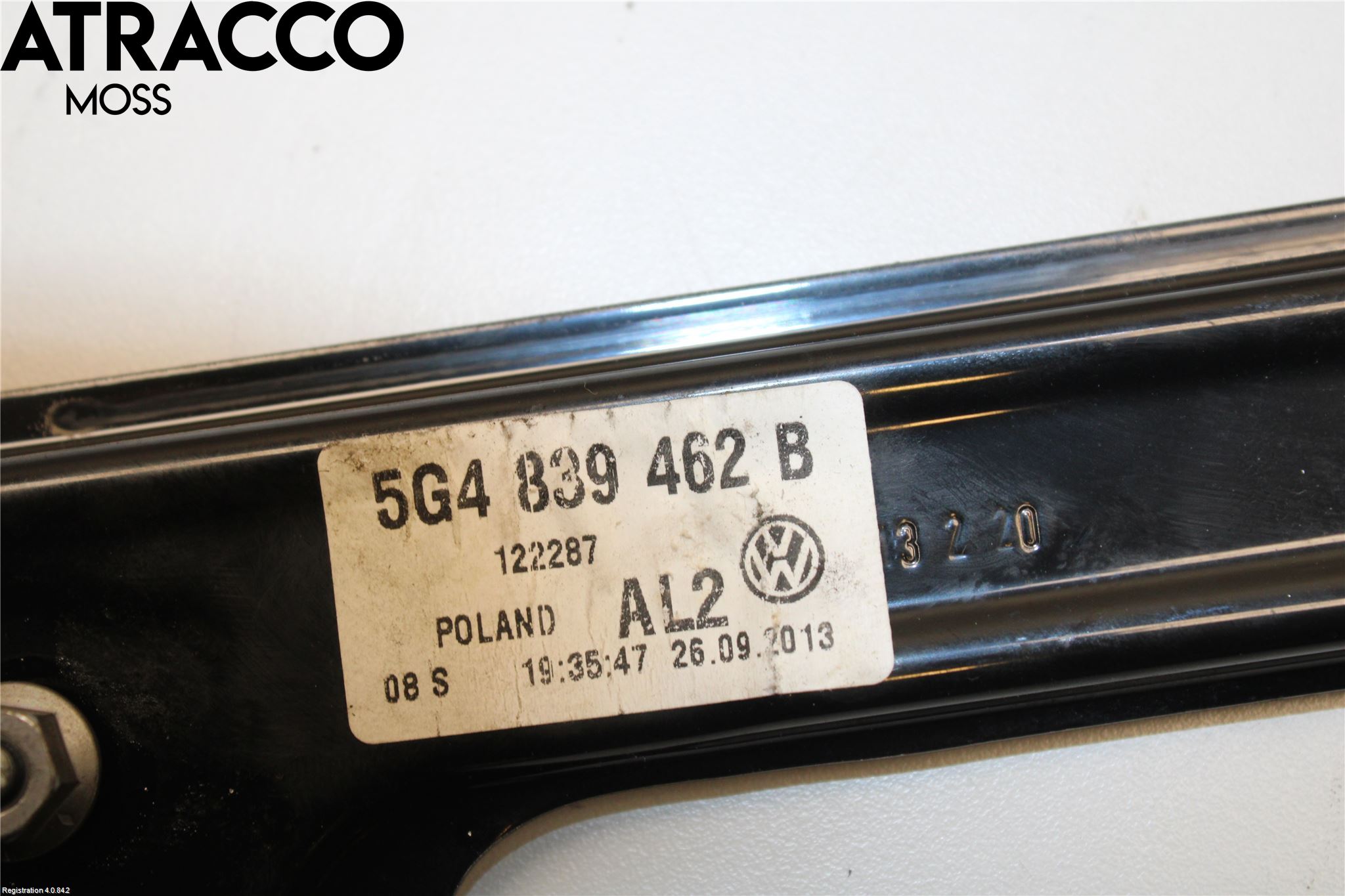 Volkswagen VW GOLF / E-GOLF VII 13-20 Fönsterhissmekanism