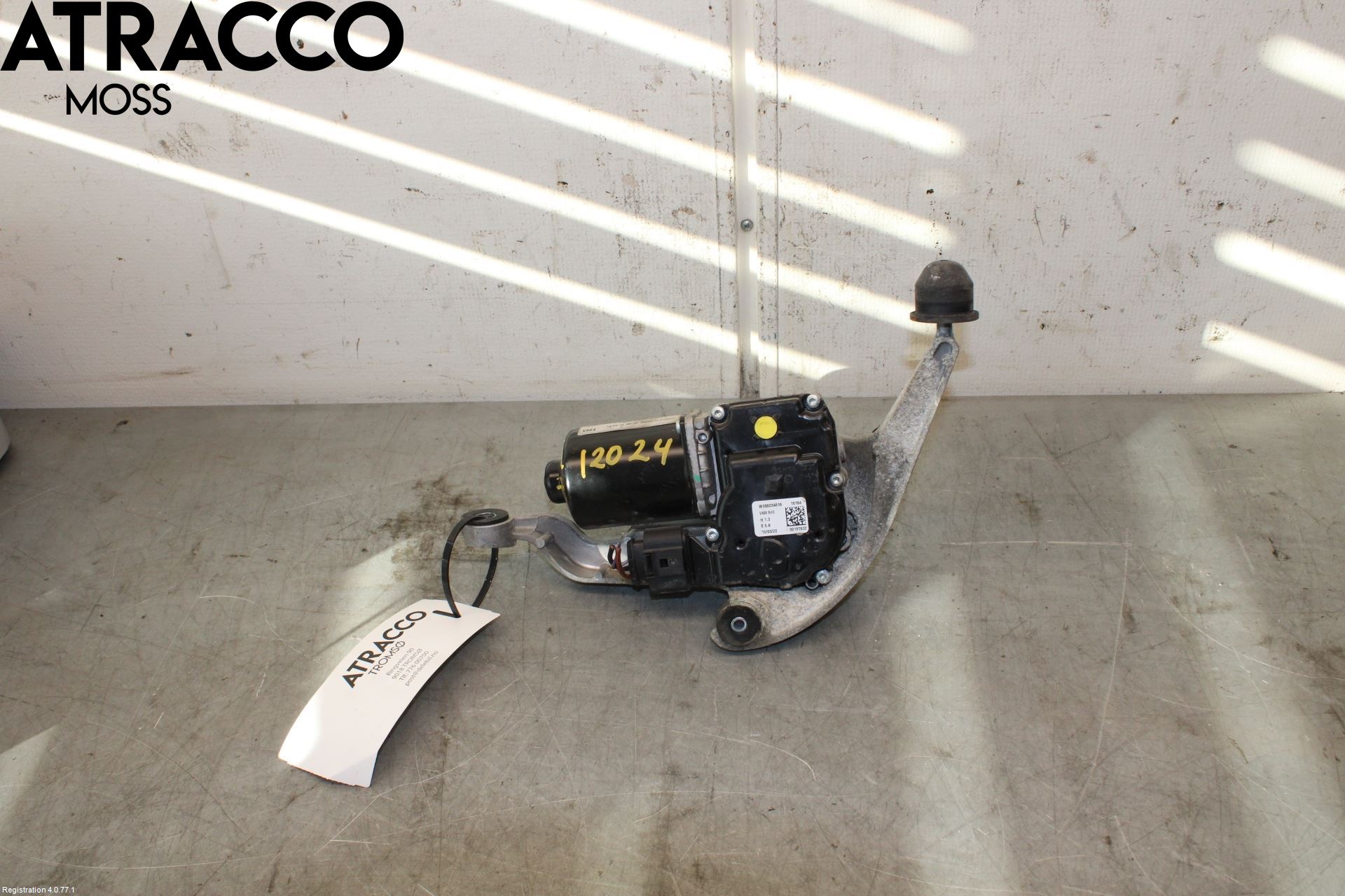 Ford TRANSIT/TOURNEO CONNECT 13-22 Torkarmotor Vindruta