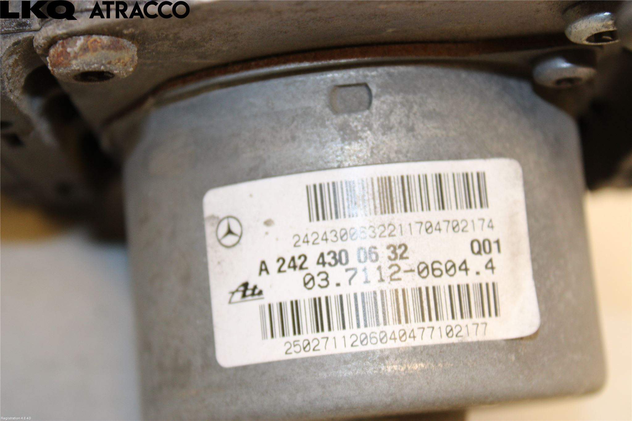 Mercedes-Benz MB B-KLASS (W246/W242) 12-19 Fördelare-Vakuumregulator