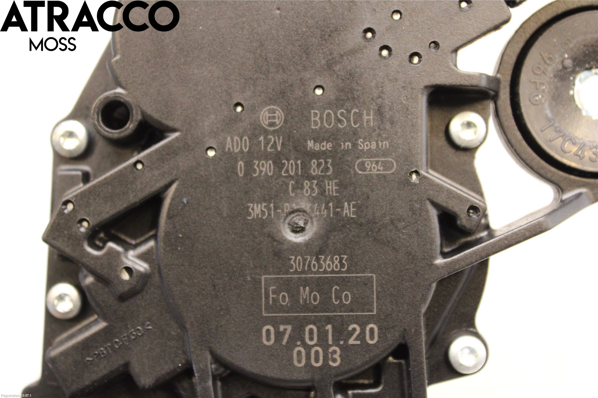 Volvo V50 04-07 Torkarmotor Baklucka