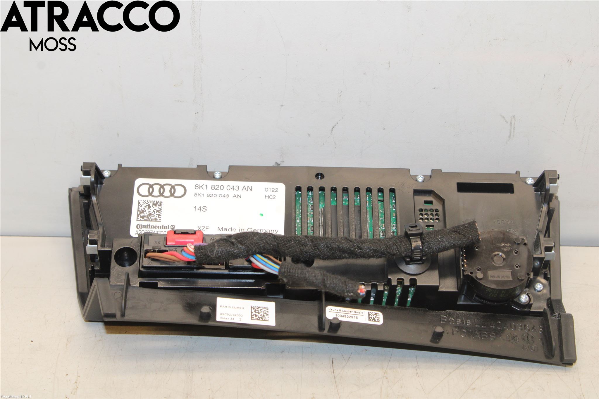 Audi A4/S4 08-11 Ac Styrenhet Ac Manöveren
