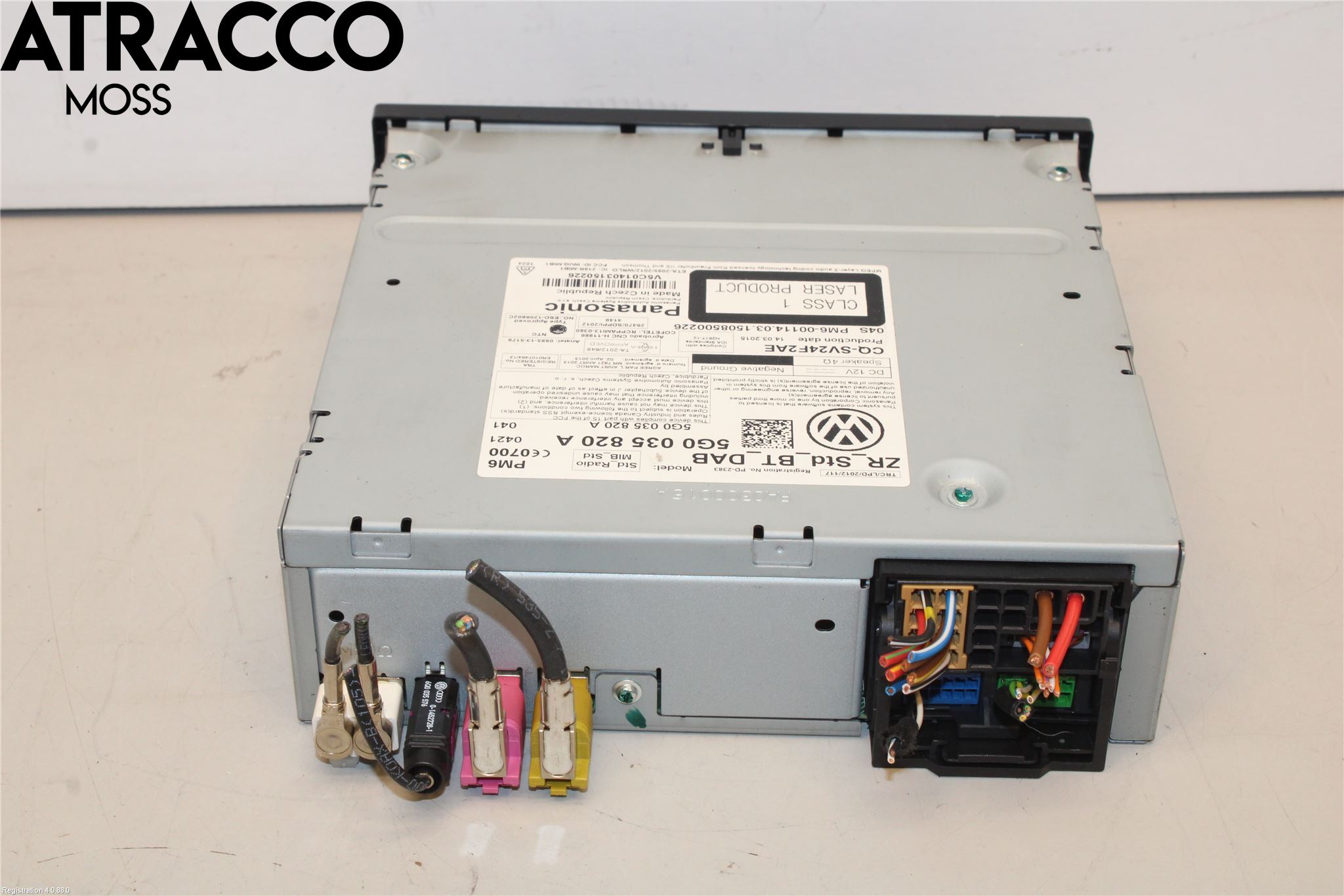 Volkswagen VW GOLF PLUS/CROSS GOLF 04-14 Radio