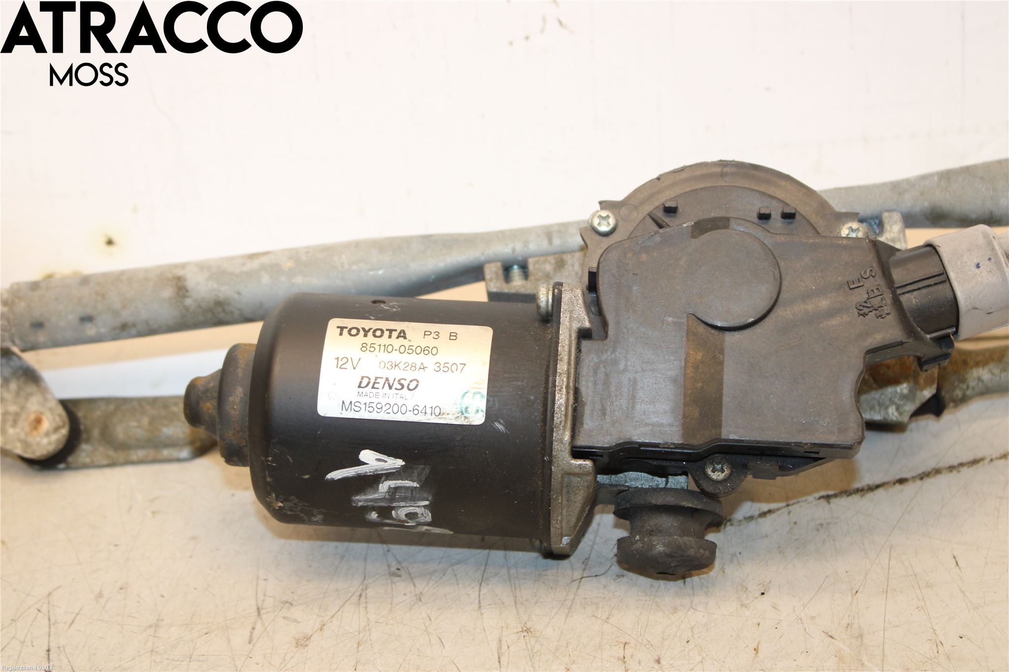 Toyota AVENSIS 07-08 Torkarmotor Vindruta