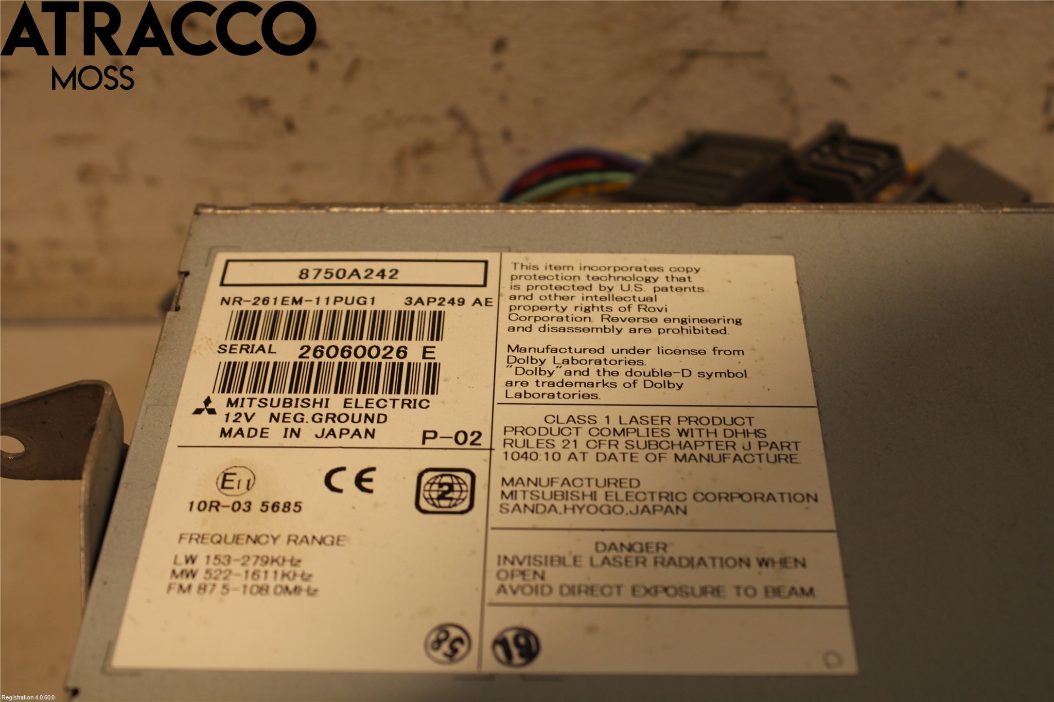 Peugeot 4008 Cd Radio - Multimediapanel