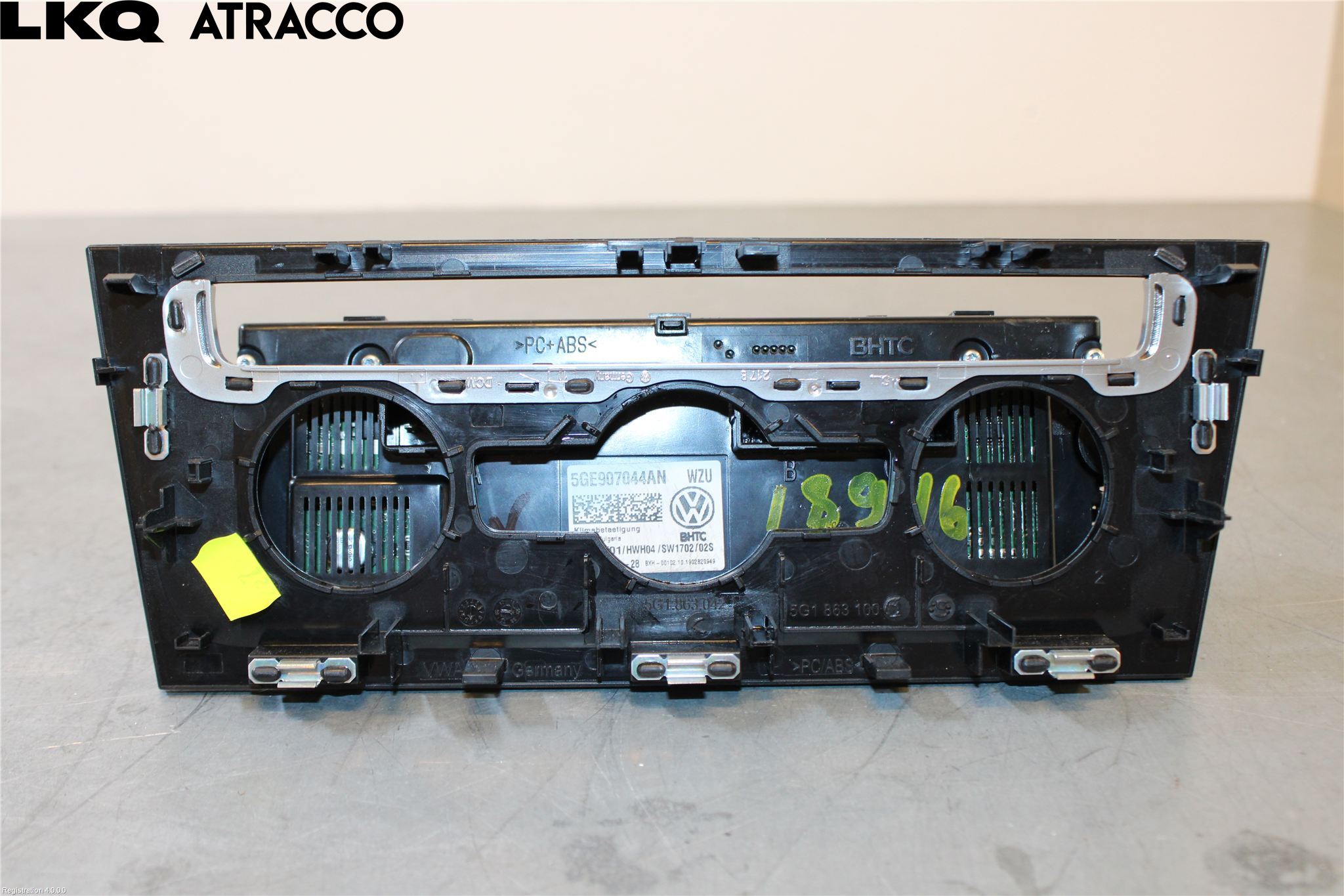 Volkswagen VW GOLF / E-GOLF VII 13-20 Ac Styrenhet Ac Manöveren