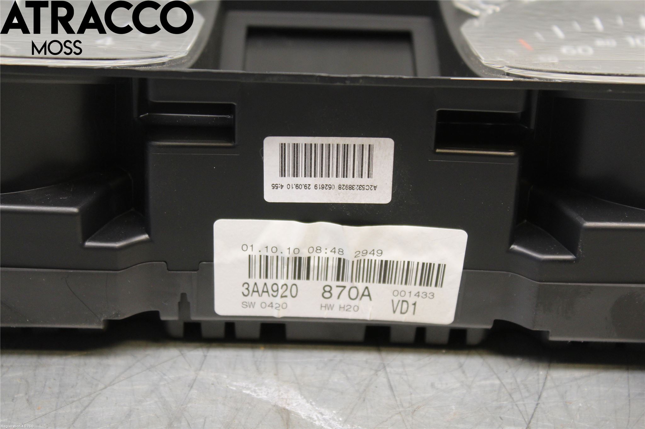 Volkswagen VW PASSAT 11-14 Instrument Komb