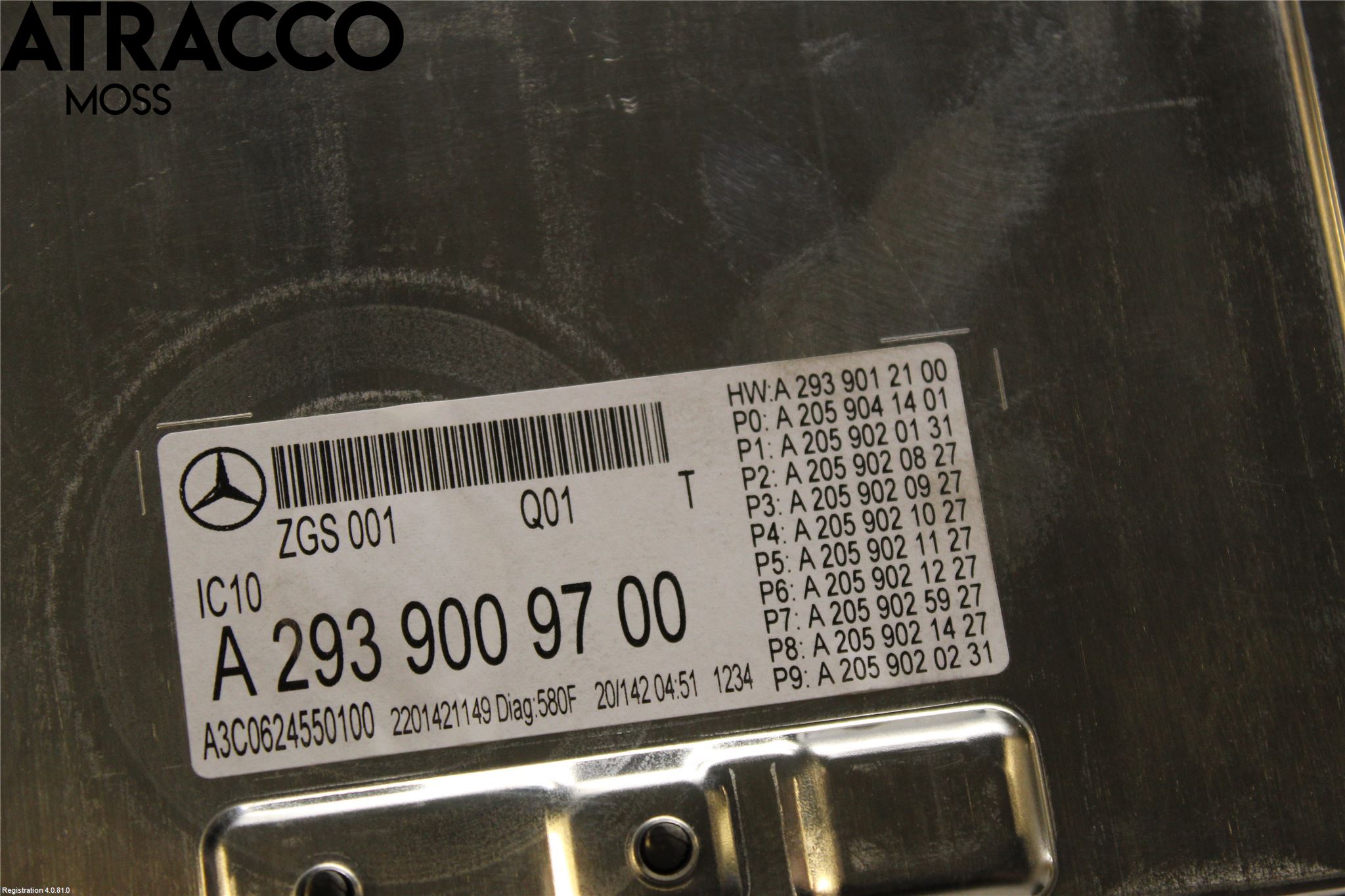 Mercedes-Benz MB EQC (N293) 20- Styrenhet Övrigt