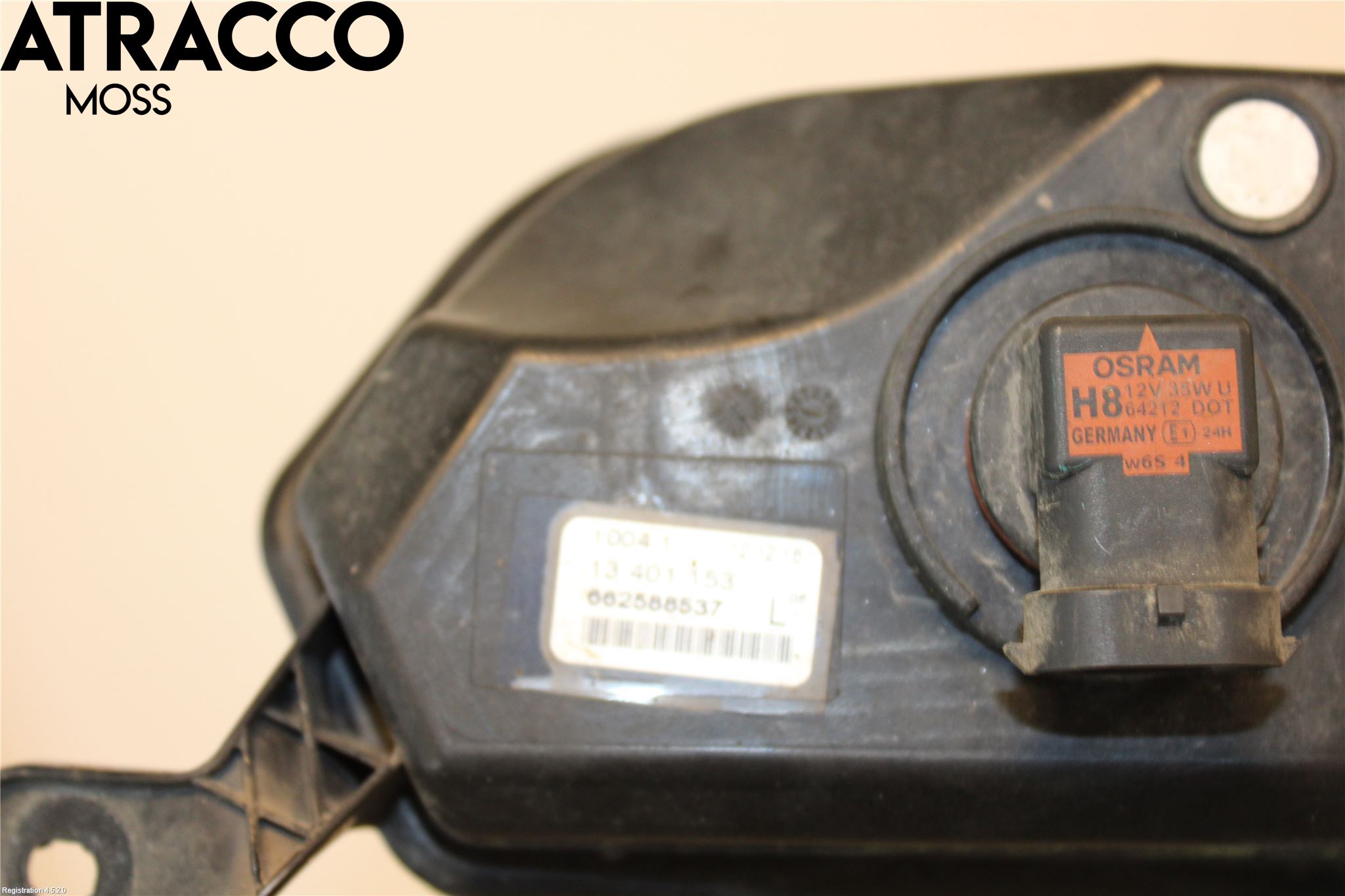 Opel ASTRA K 16-22 Dimljus-Varselljus Fram