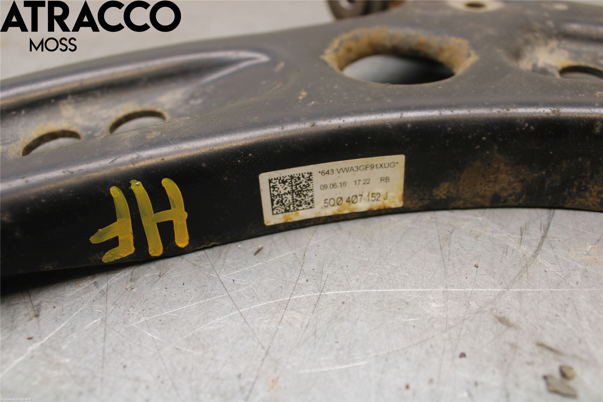 Volkswagen VW GOLF / E-GOLF VII 13-20 Bärarm Fram Undre Hö