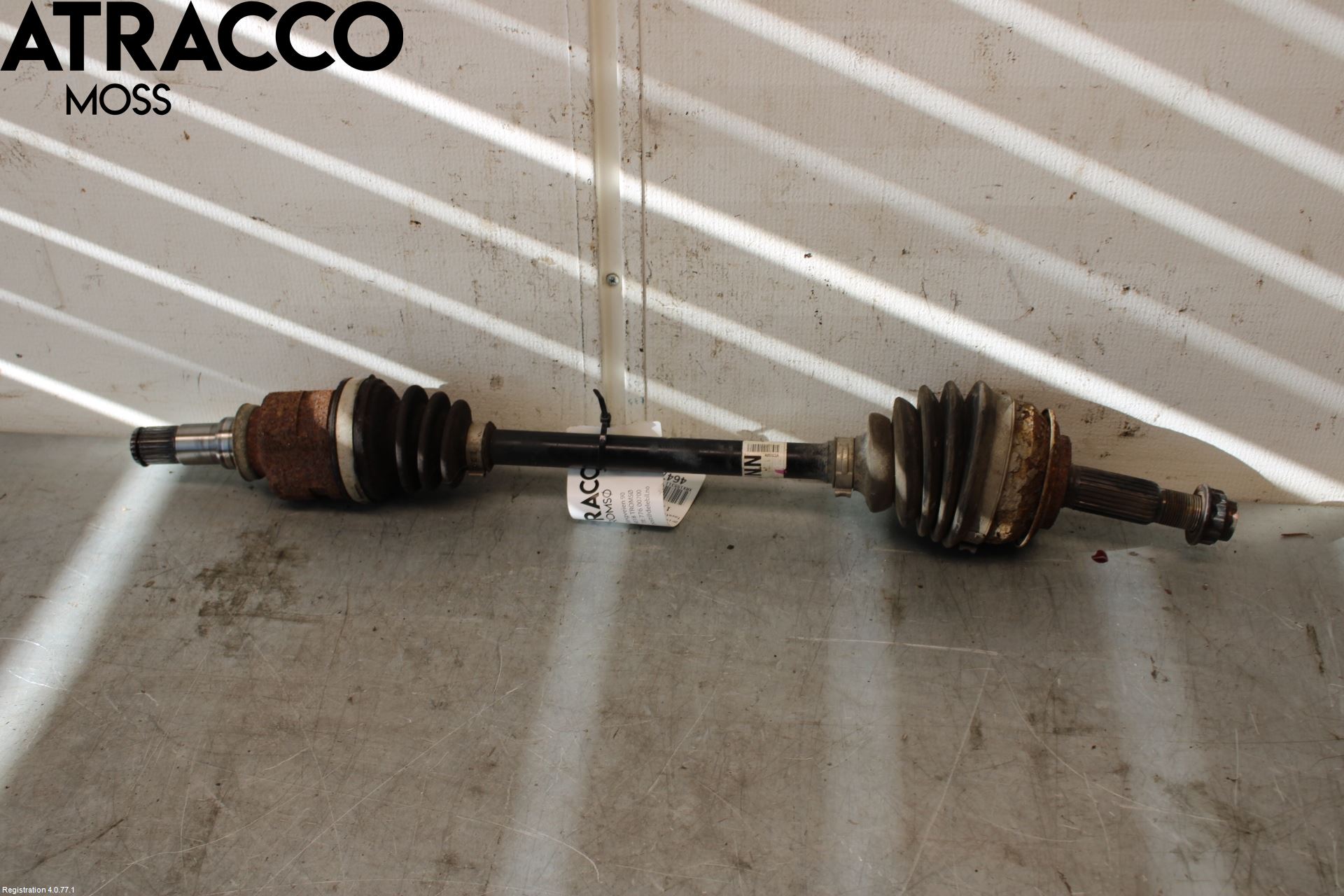 Toyota YARIS XP130 12-14 Drivaxel Fram Vänster