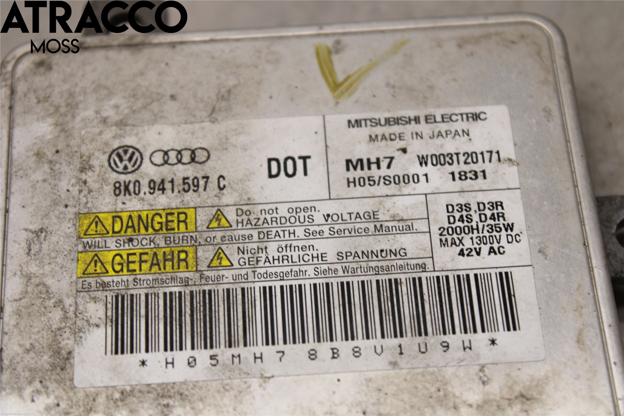Audi A6/S6 4G 11-18 Styrenhet Strålkastare