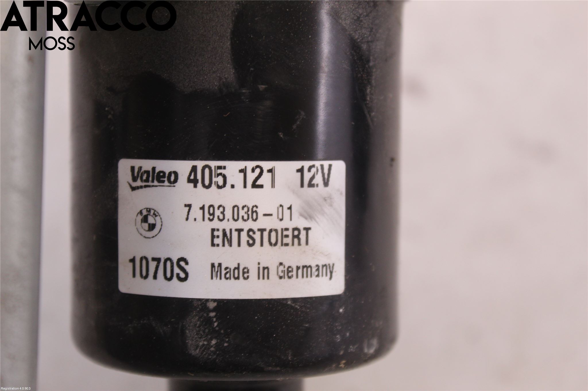 BMW 1 E87/81 5D/3D 03-11 Torkarmotor Vindruta