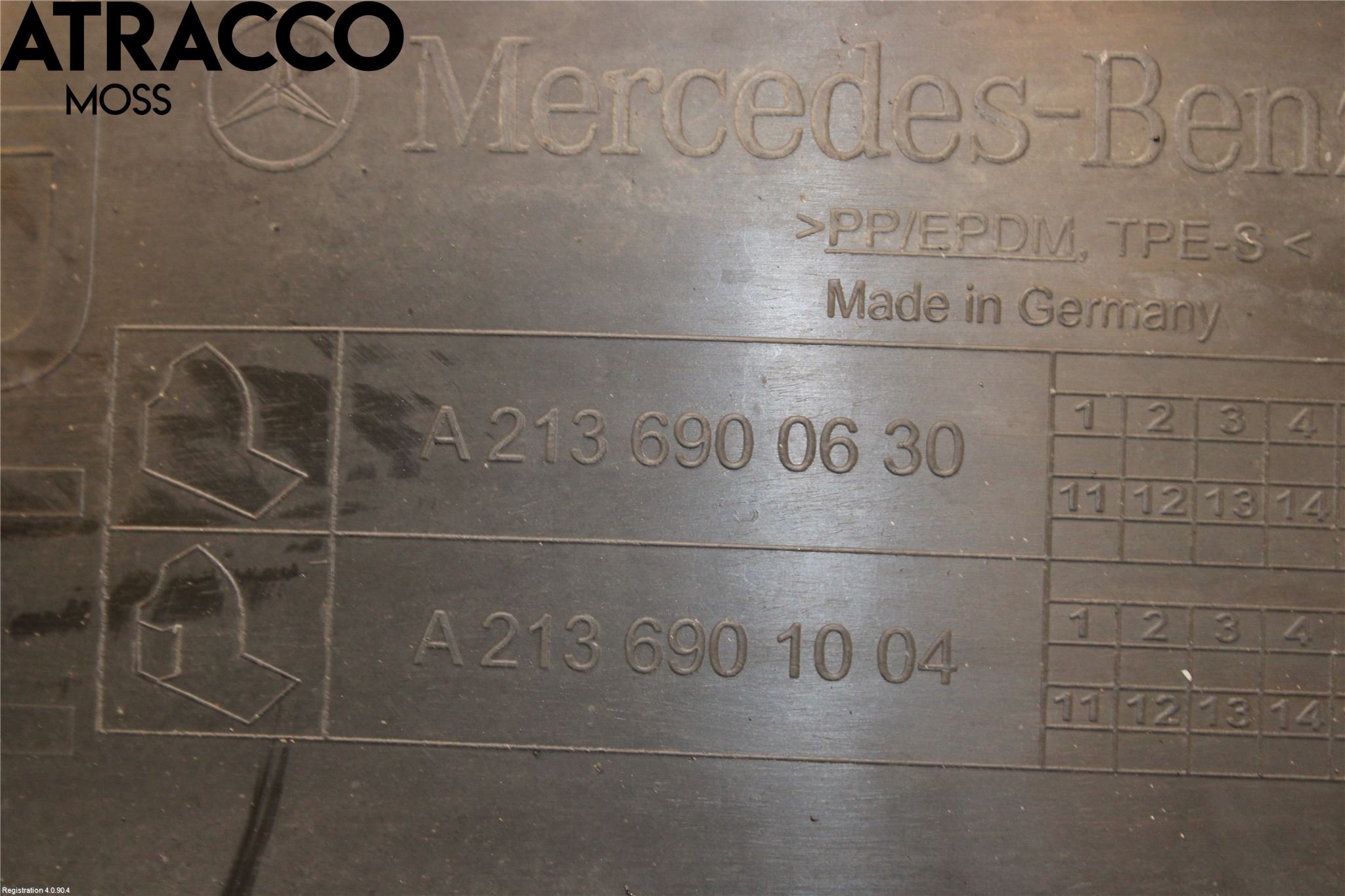 Mercedes-Benz MB E-KLASS (W213) 16-23 Skärm Inner