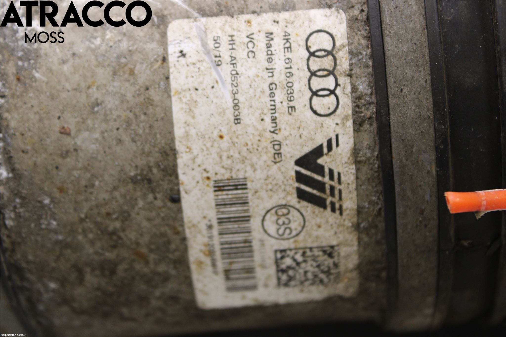 Audi E-TRON, S GE 19- Fjäderben Fram Vänster