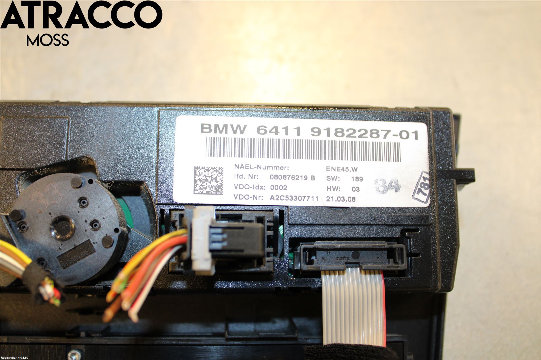 BMW 1 E87/81 5D/3D 03-11 Ac Styrenhet Ac Manöveren