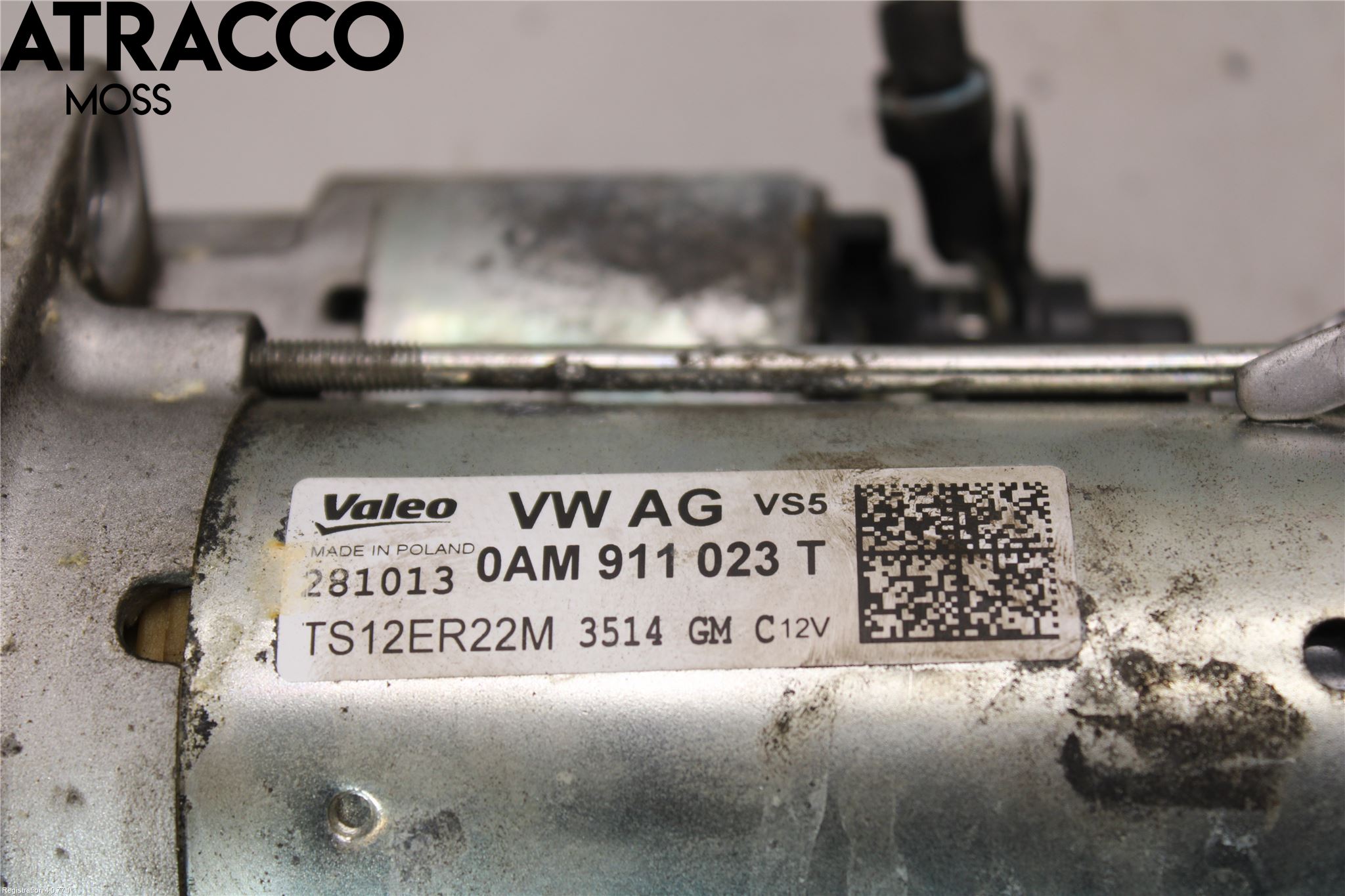 Volkswagen VW POLO 10-17 Startmotor