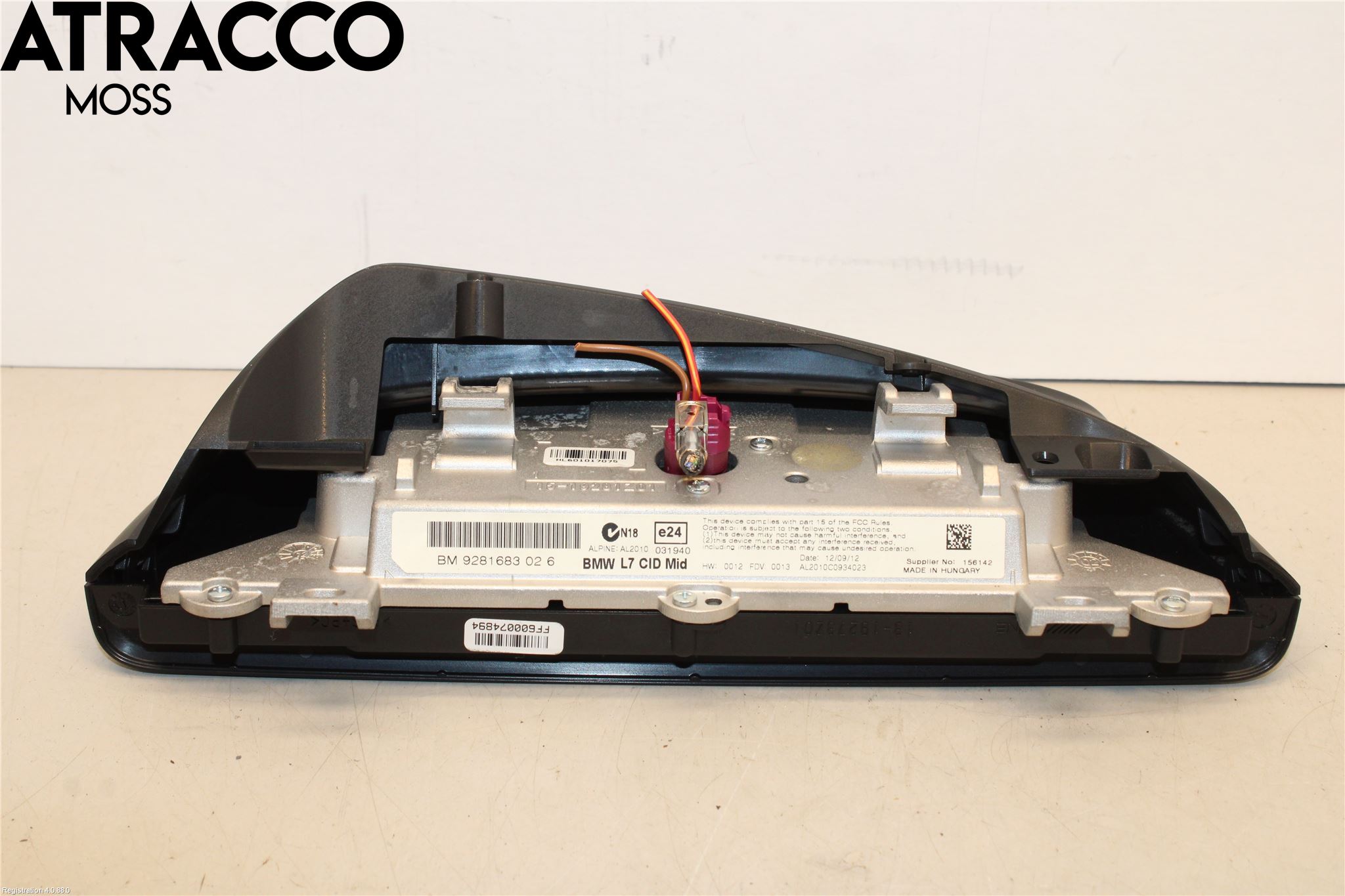 BMW 1 F20/F21 11-19 Multifunktionsdisplay