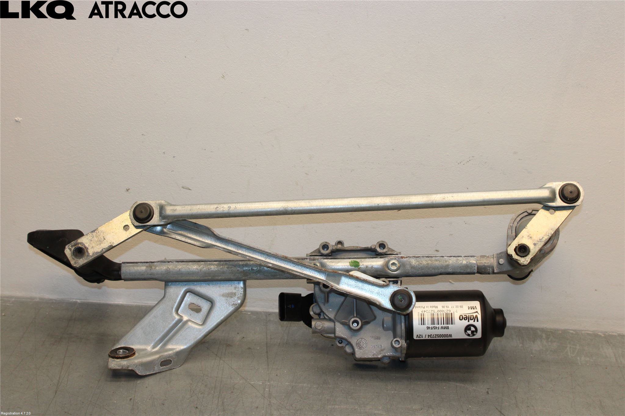 BMW 2 F45 Active Tourer 14-21 Torkarmotor Vindruta