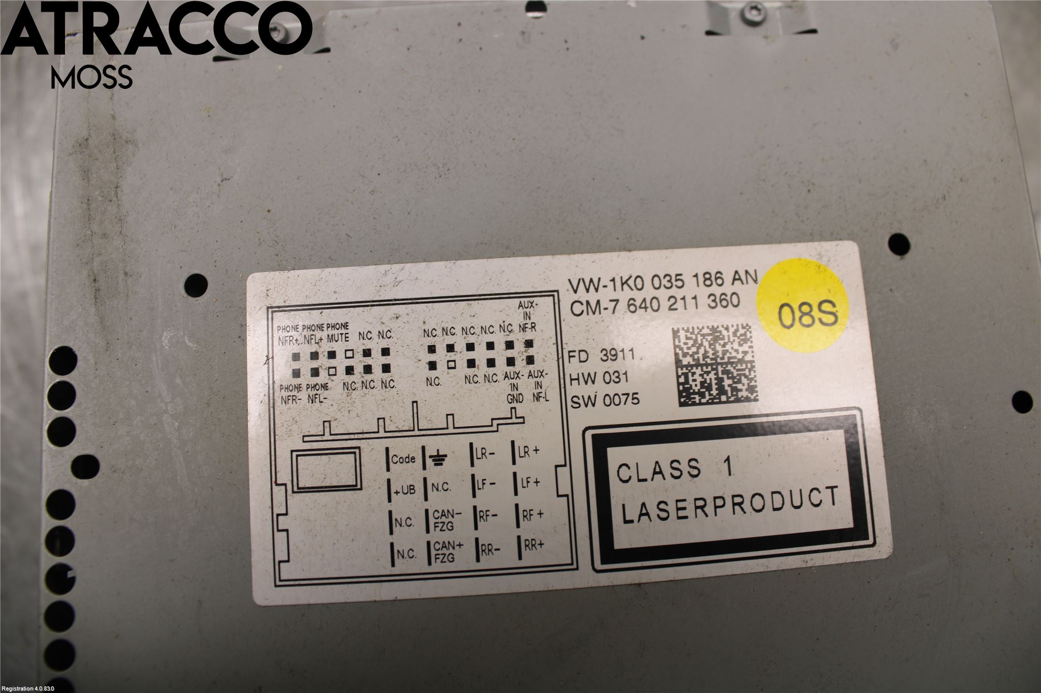 Volkswagen VW CADDY 11-15 Cd Radio - Multimediapanel