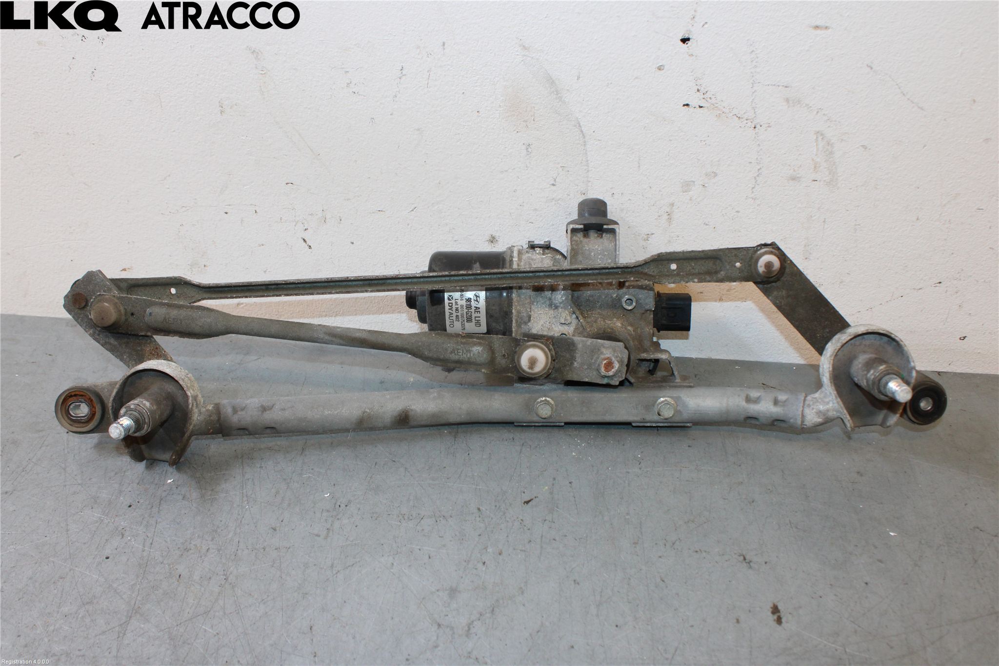 Hyundai IONIQ AE 17-22 Torkarmotor Vindruta