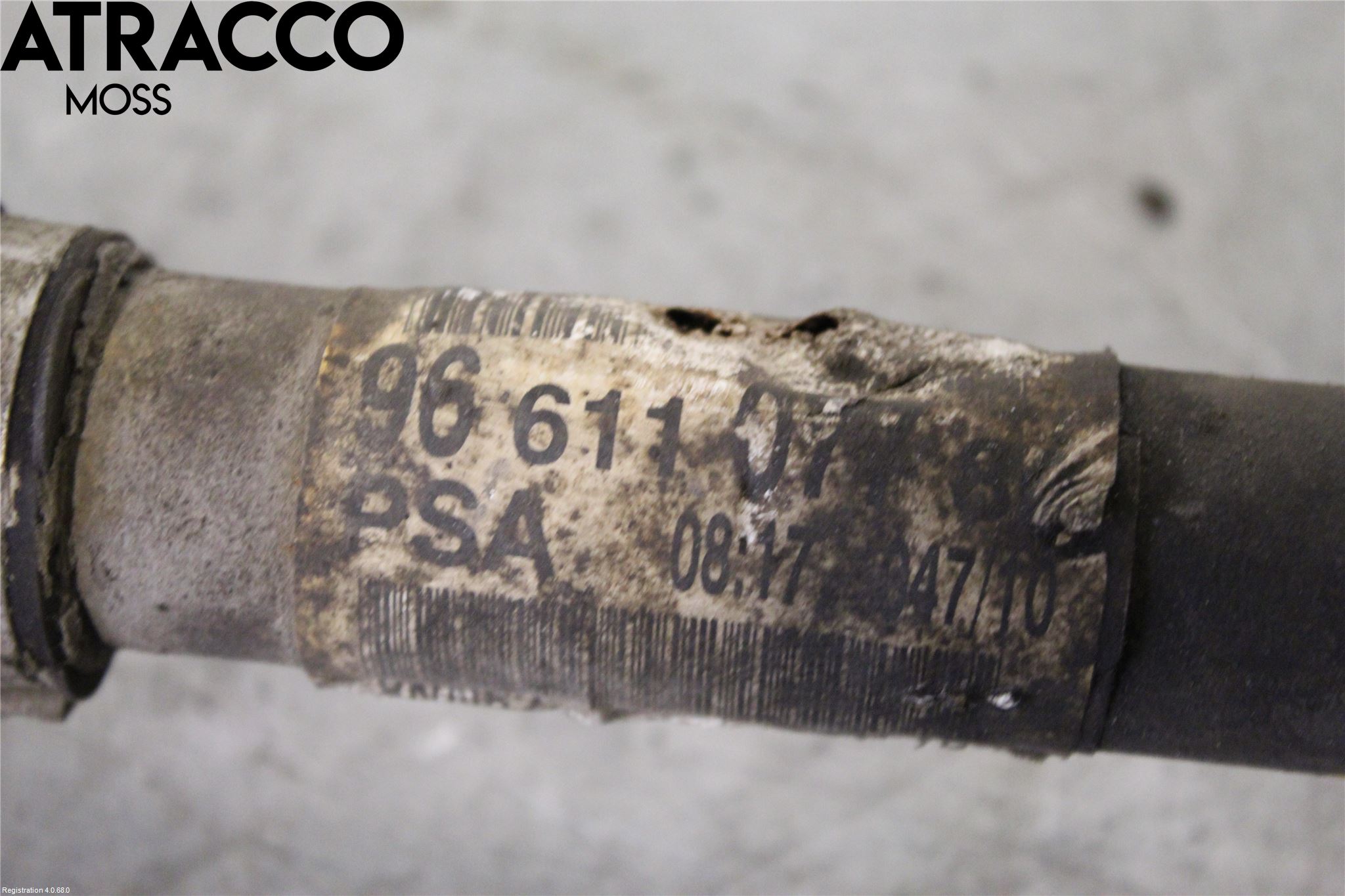 Peugeot 5008 10-16 Drivaxel Fram Vänster