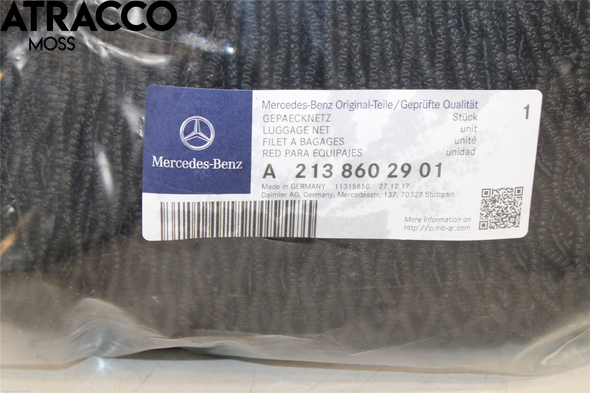 Mercedes-Benz MB E-KLASS (W213) 16-23 Lastnät
