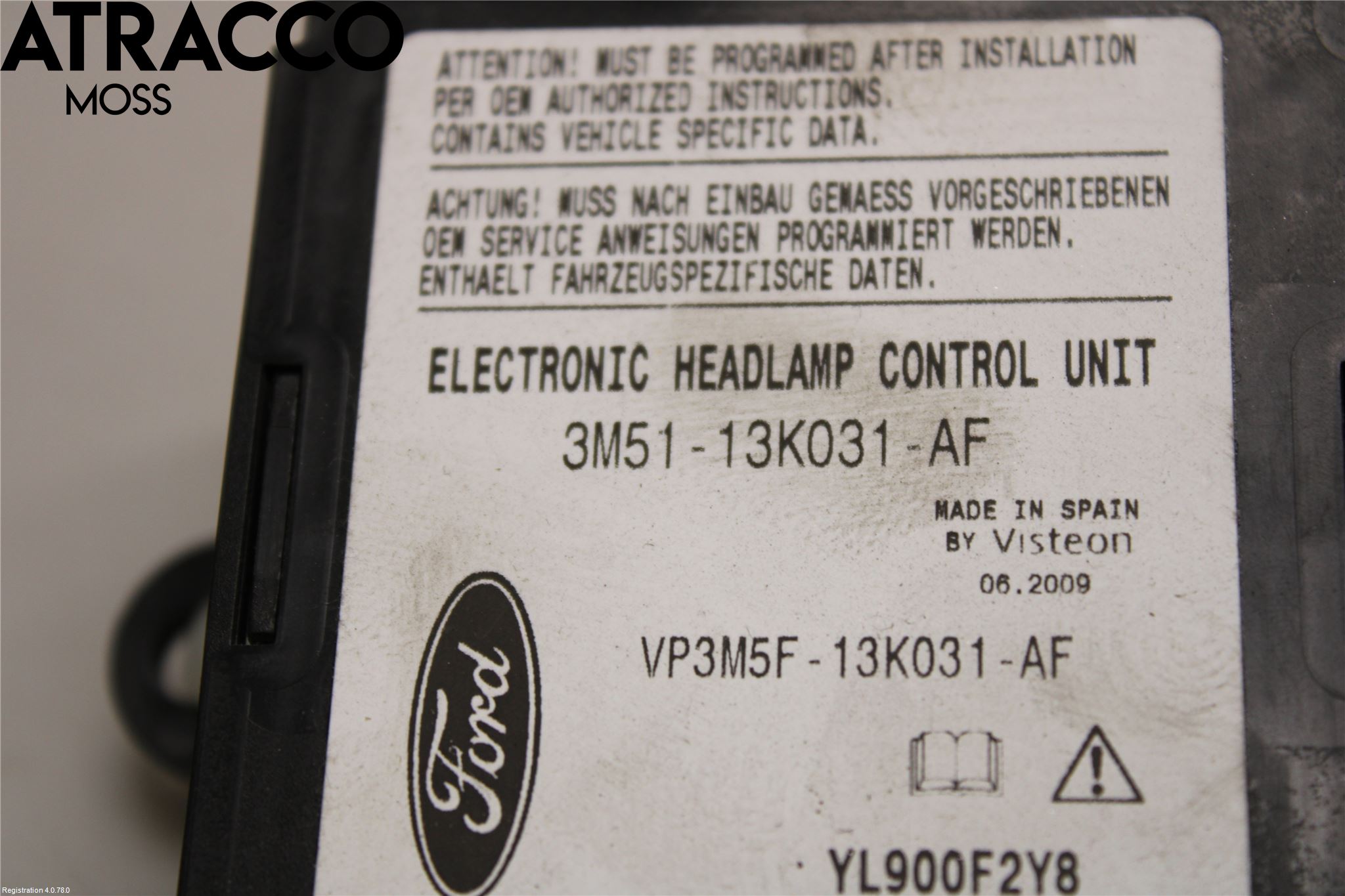 Ford KUGA 08-12 Styrenhet Övrigt