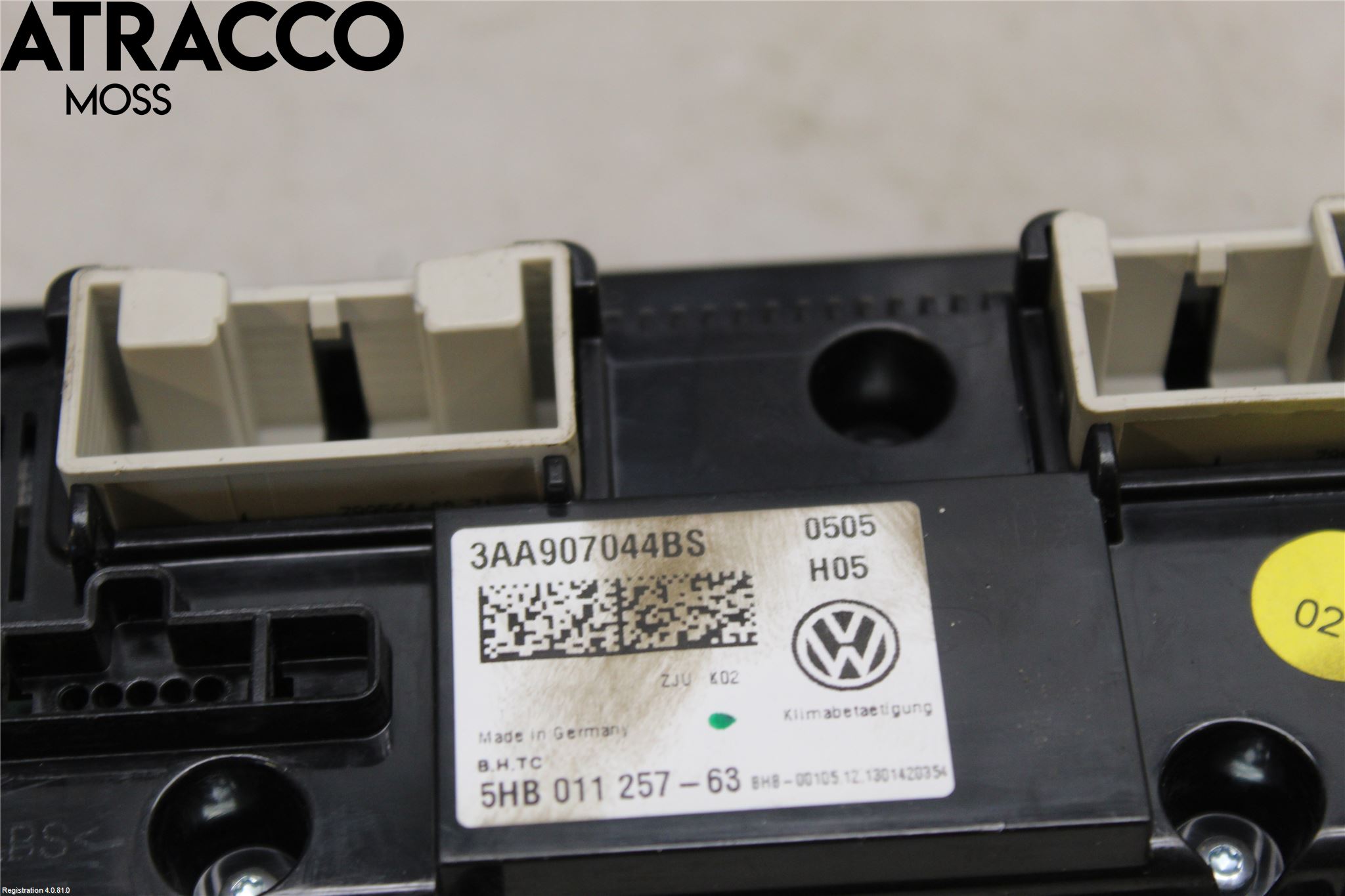 Volkswagen VW PASSAT CC 08-16 Ac Styrenhet Ac Manöveren