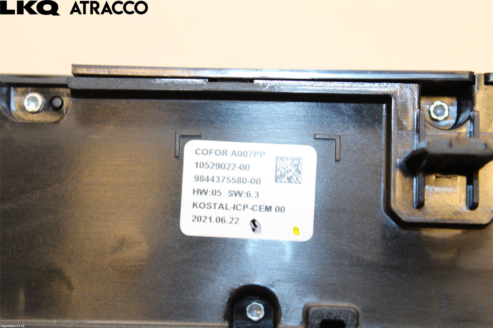 Citroen C4/E-C4 C4X/E-C4X III 21- Ac Styrenhet Ac Manöveren