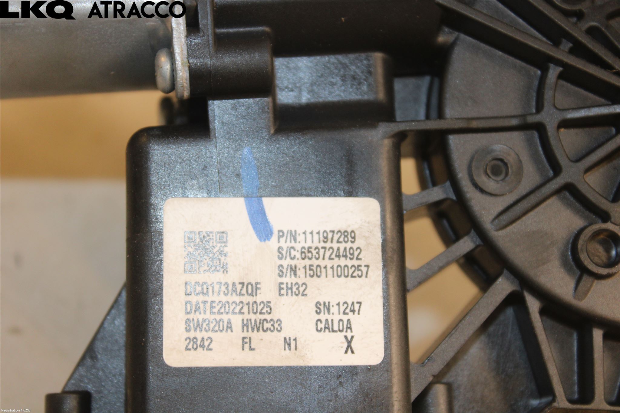 MG 4 23- Fönsterhissmotor