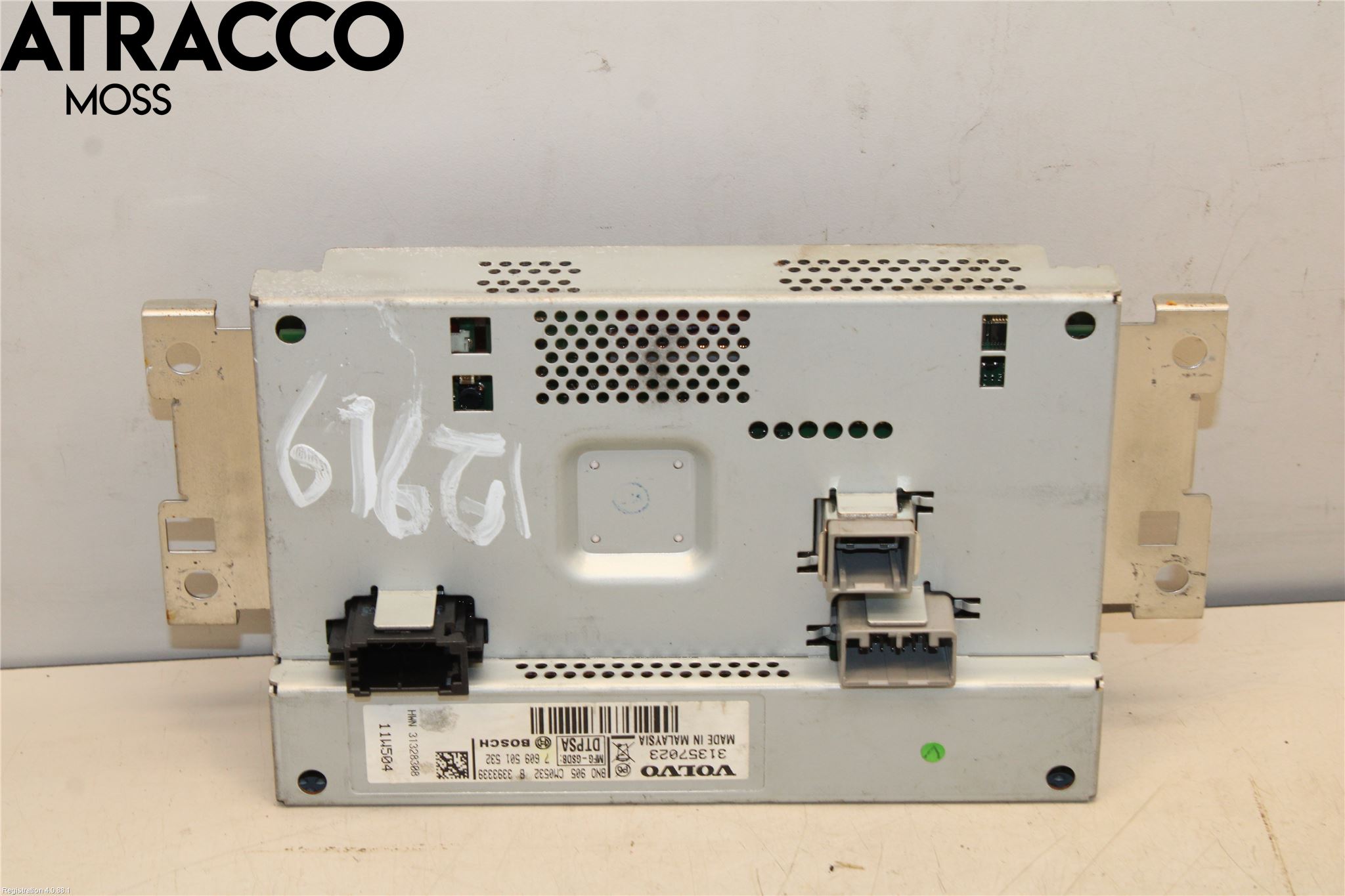 Volvo XC60 09-13 Multifunktionsdisplay