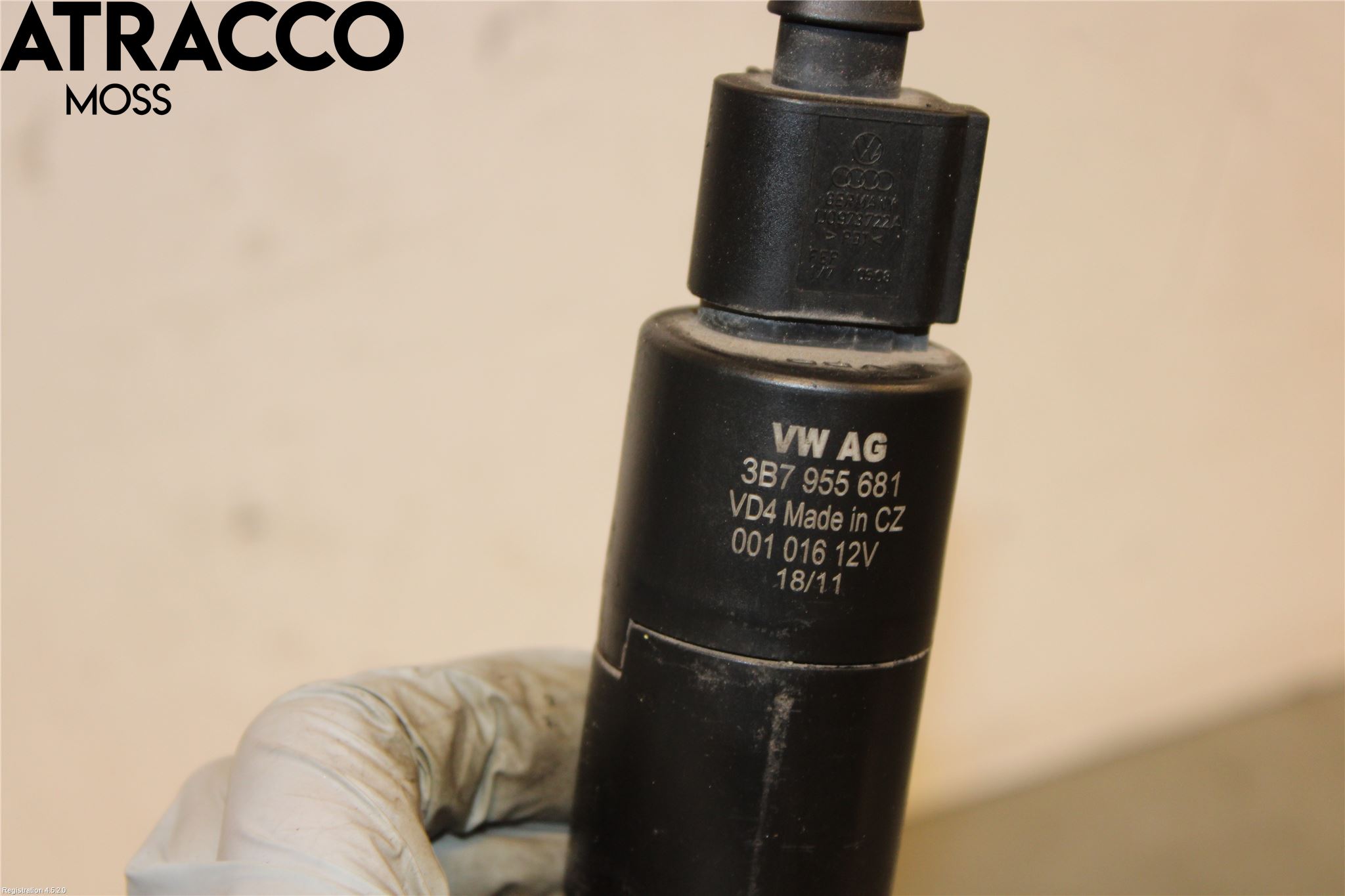 Volkswagen VW GOLF VI 09-13 Spolarpump Högtryck
