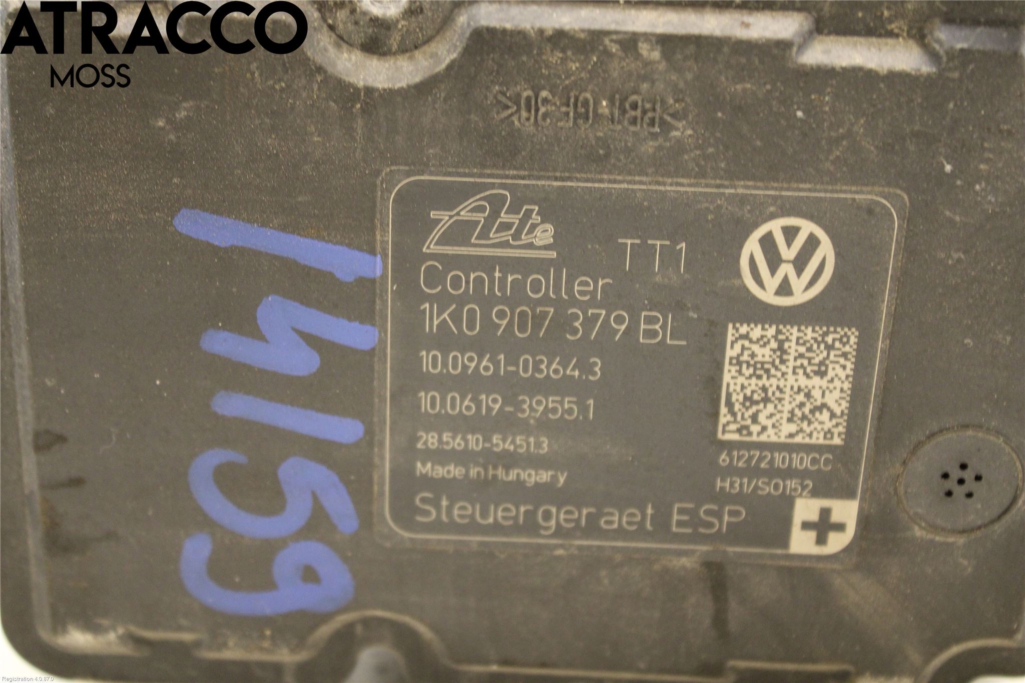 Volkswagen VW GOLF VI 09-13 Abs Hydraulaggregat