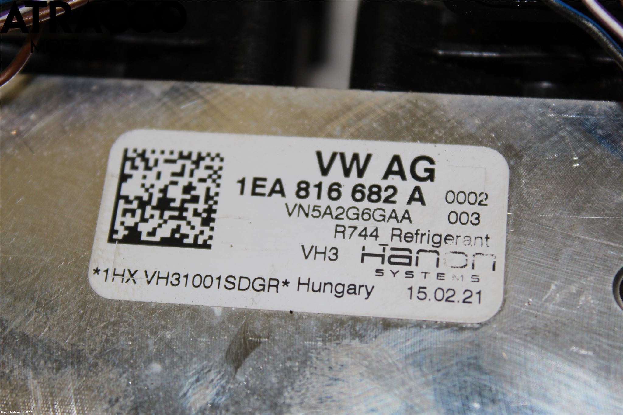 Skoda ENYAQ iV 21- Ac Expansionsventil