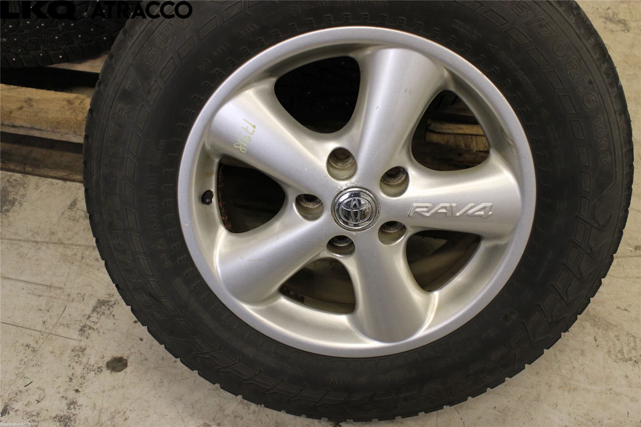 Toyota RAV 4 06-12 Vinterdäck Alumfälg 4St