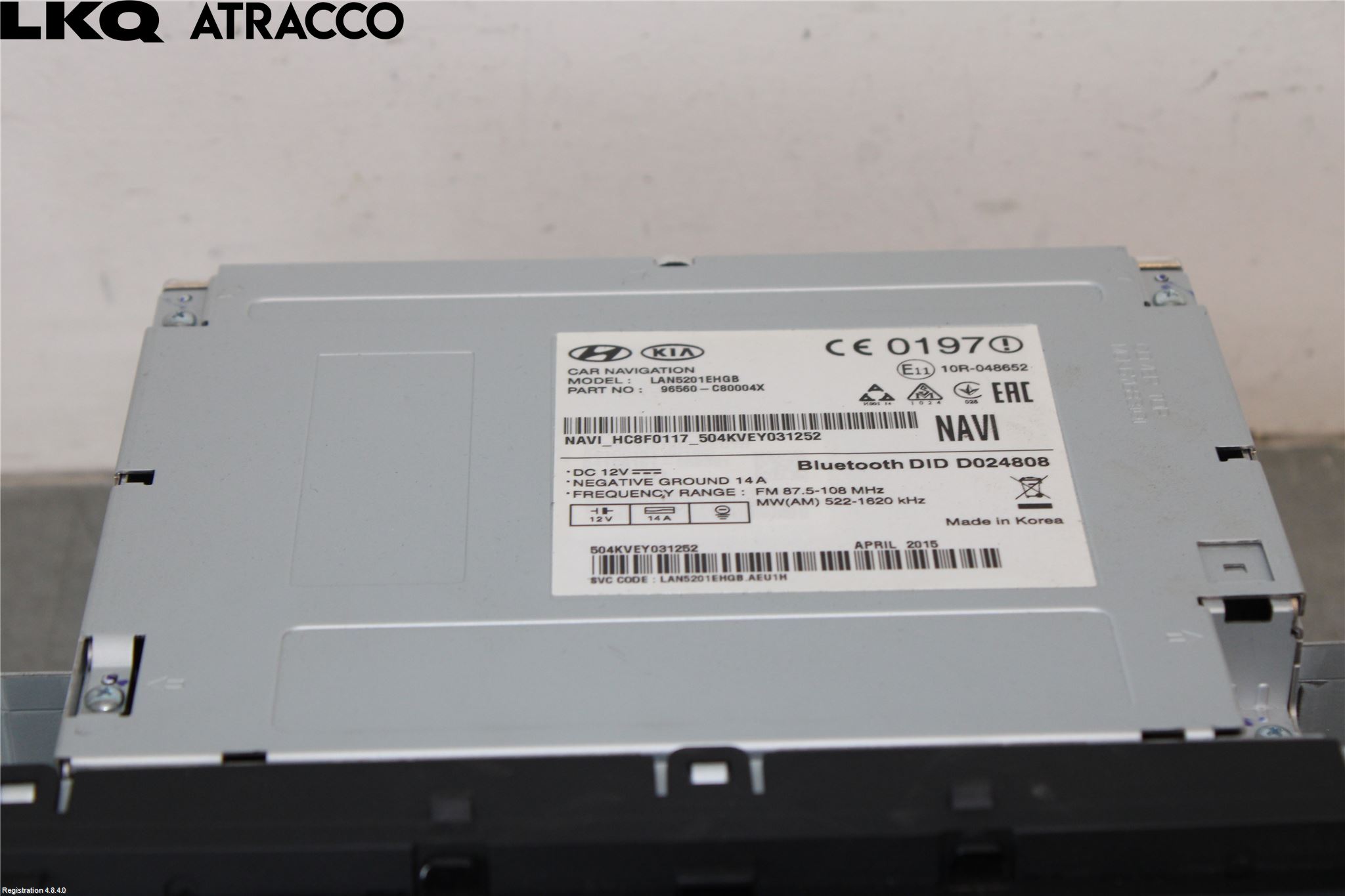 Hyundai i20 GB 15-20 Radio