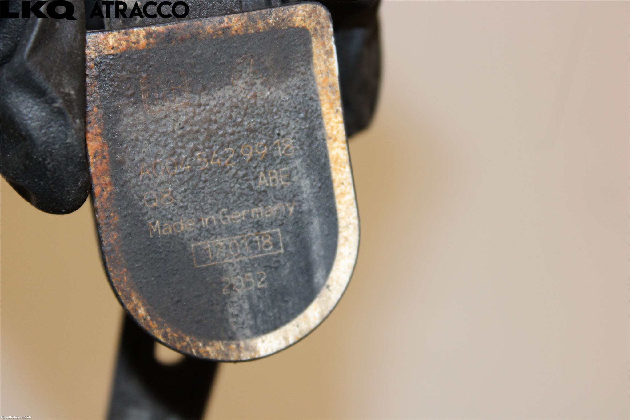 Mercedes-Benz MB ML/GLE-KLASS (W166) 12-18 Nivå-Luftfjädring Sensor