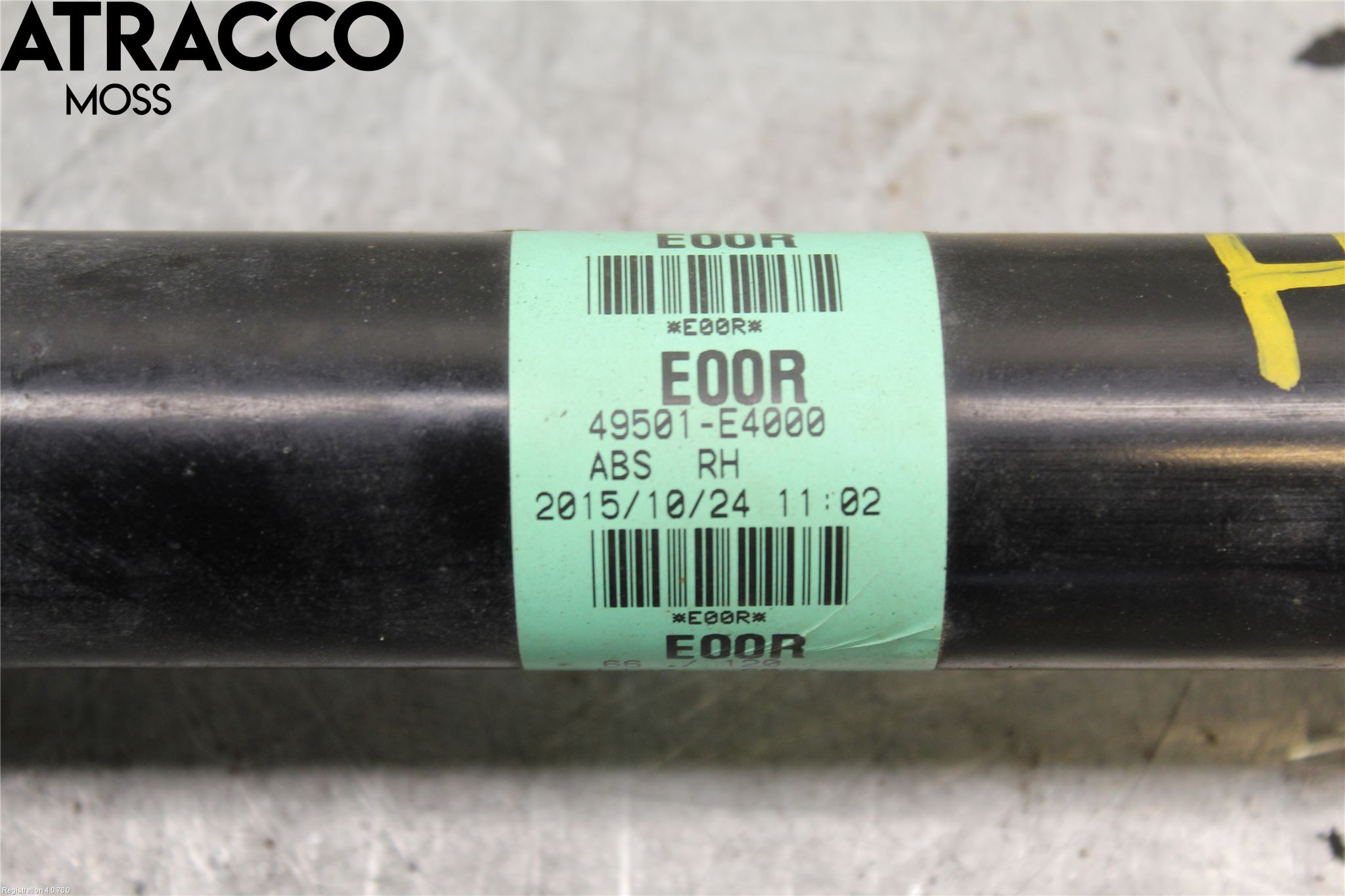 Kia SOUL 09- Drivaxel Fram Höger