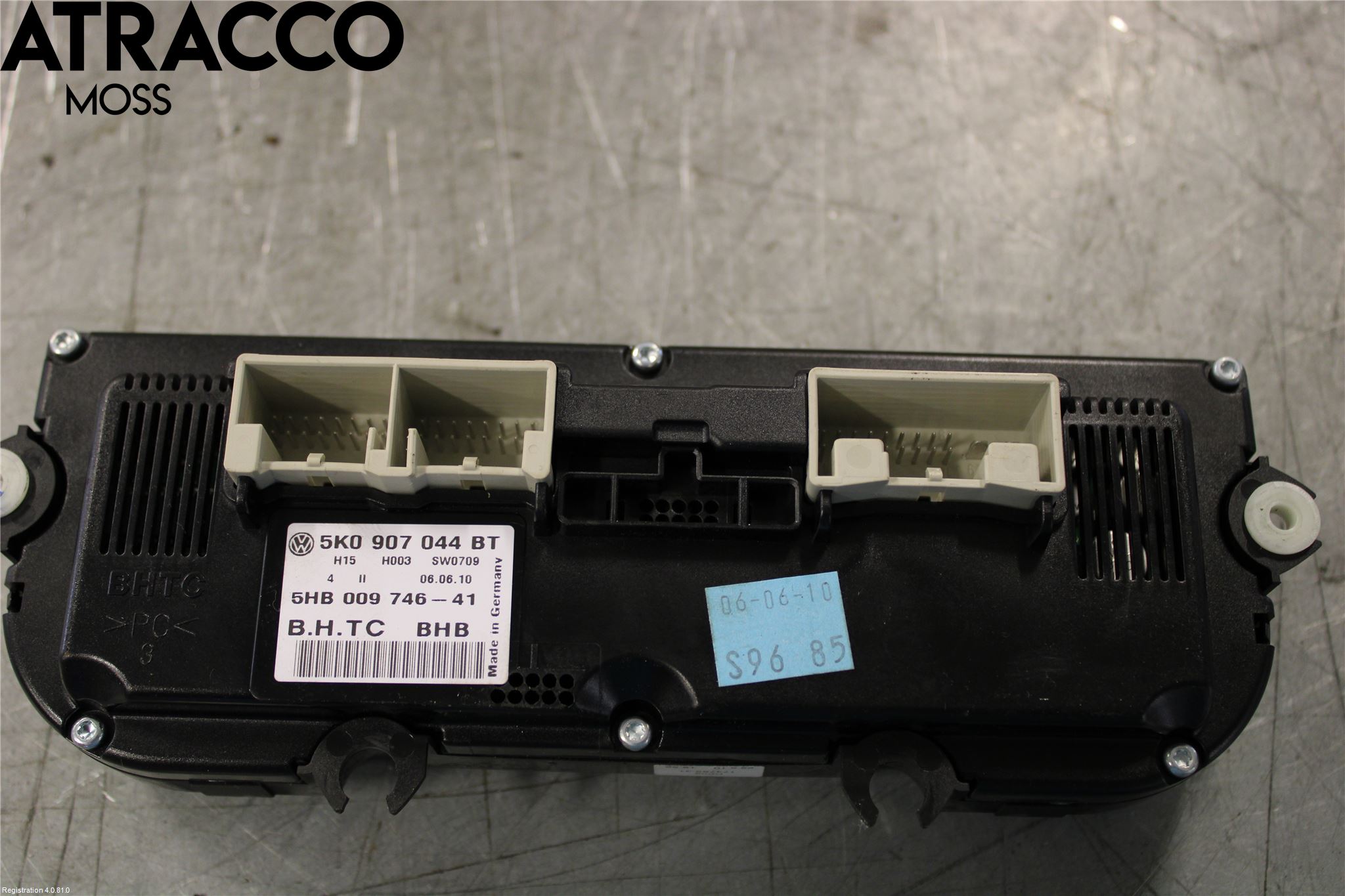 Volkswagen VW PASSAT 05-11 Ac Styrenhet Ac Manöveren