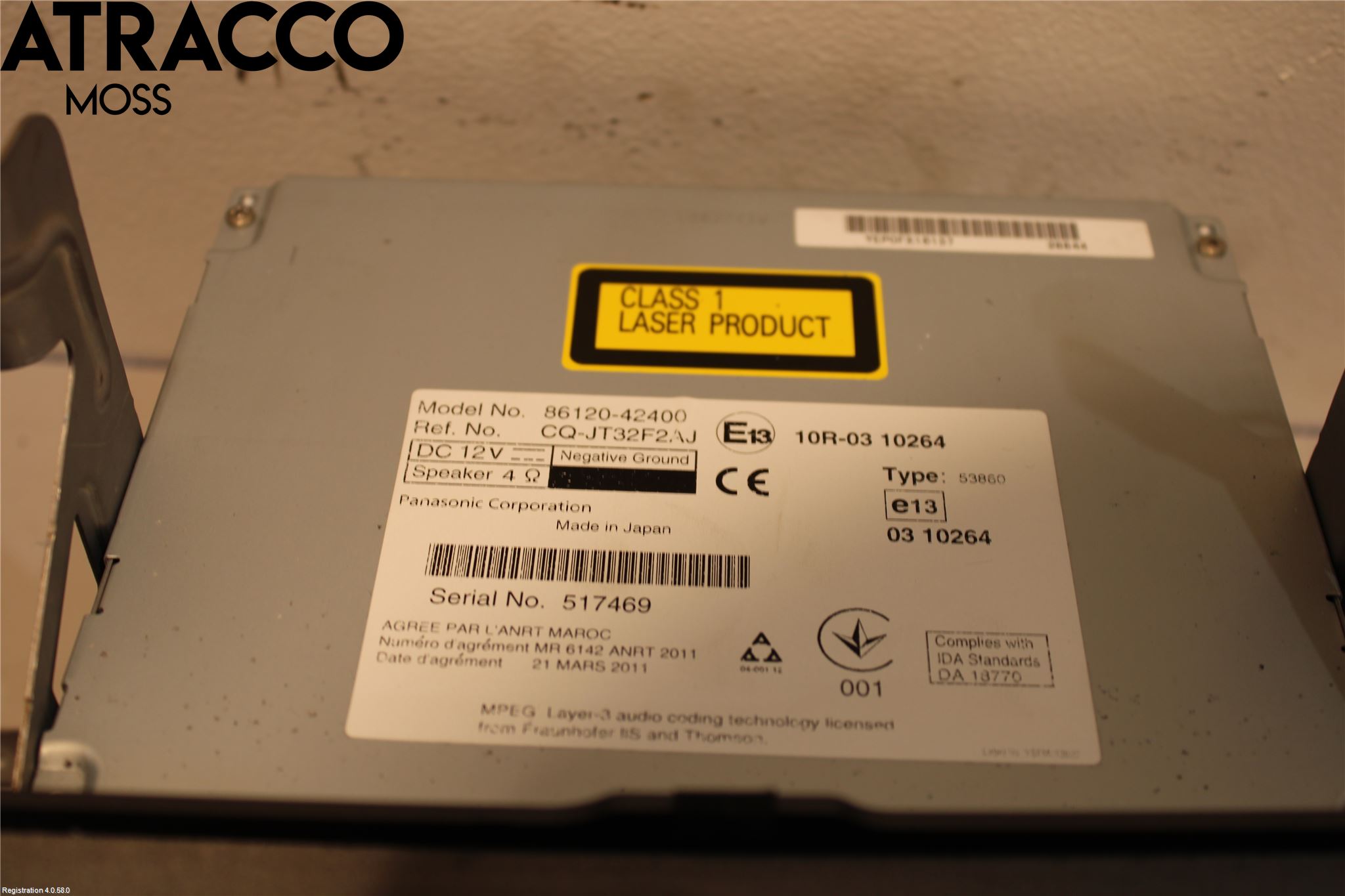 Toyota RAV4 13-18 Cd Radio - Multimediapanel