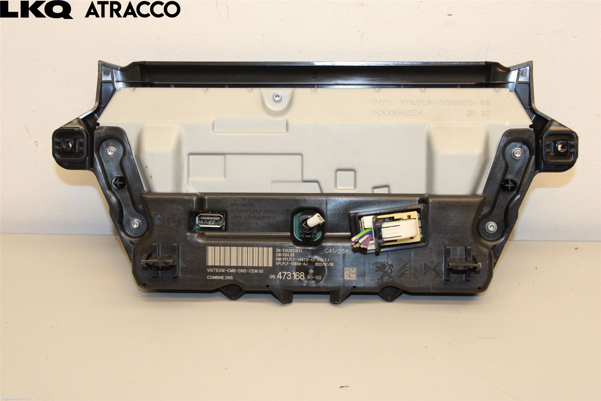 Citroen C4/E-C4 C4X/E-C4X III 21- Instrument Komb