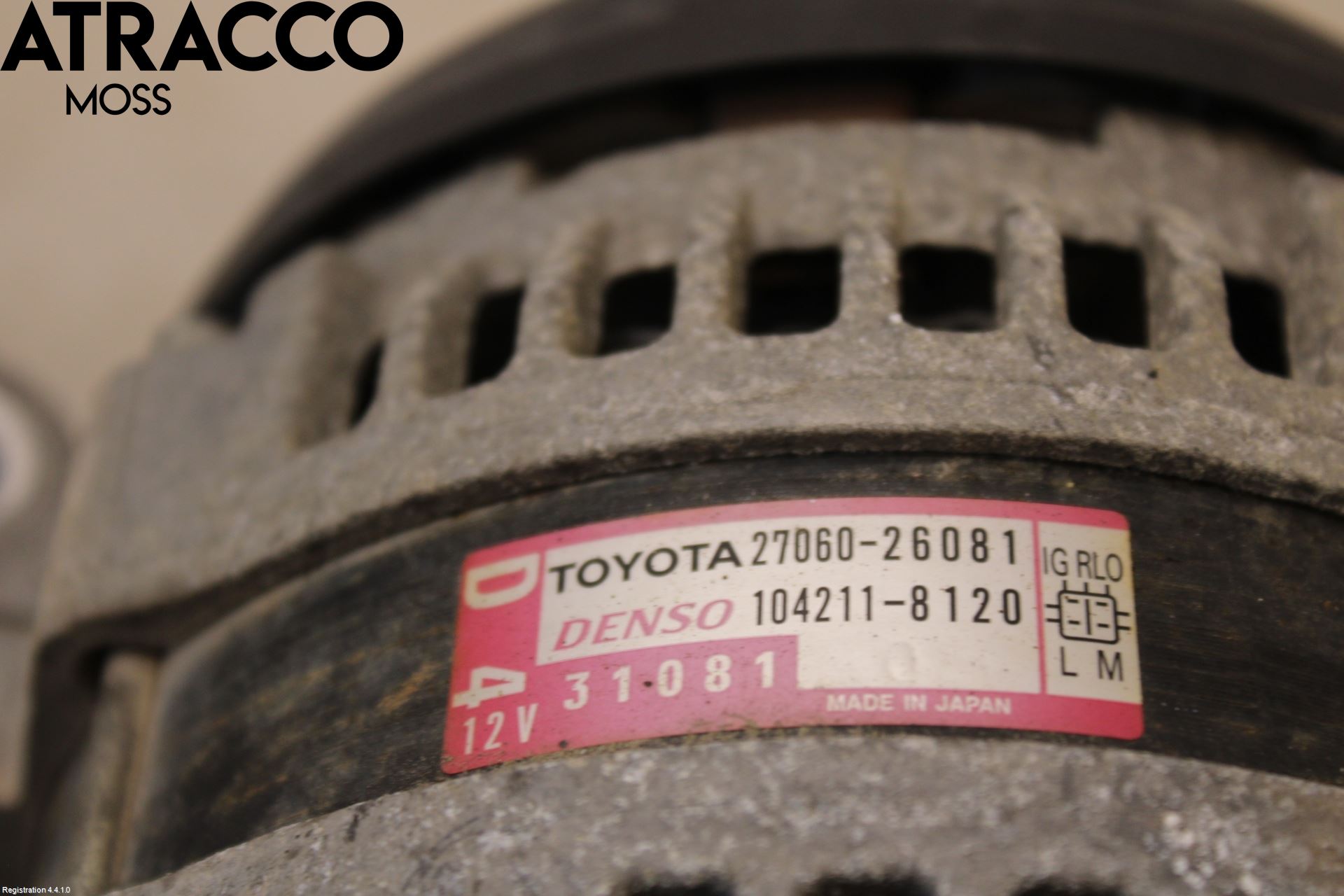 Toyota RAV4 13-18 Generator